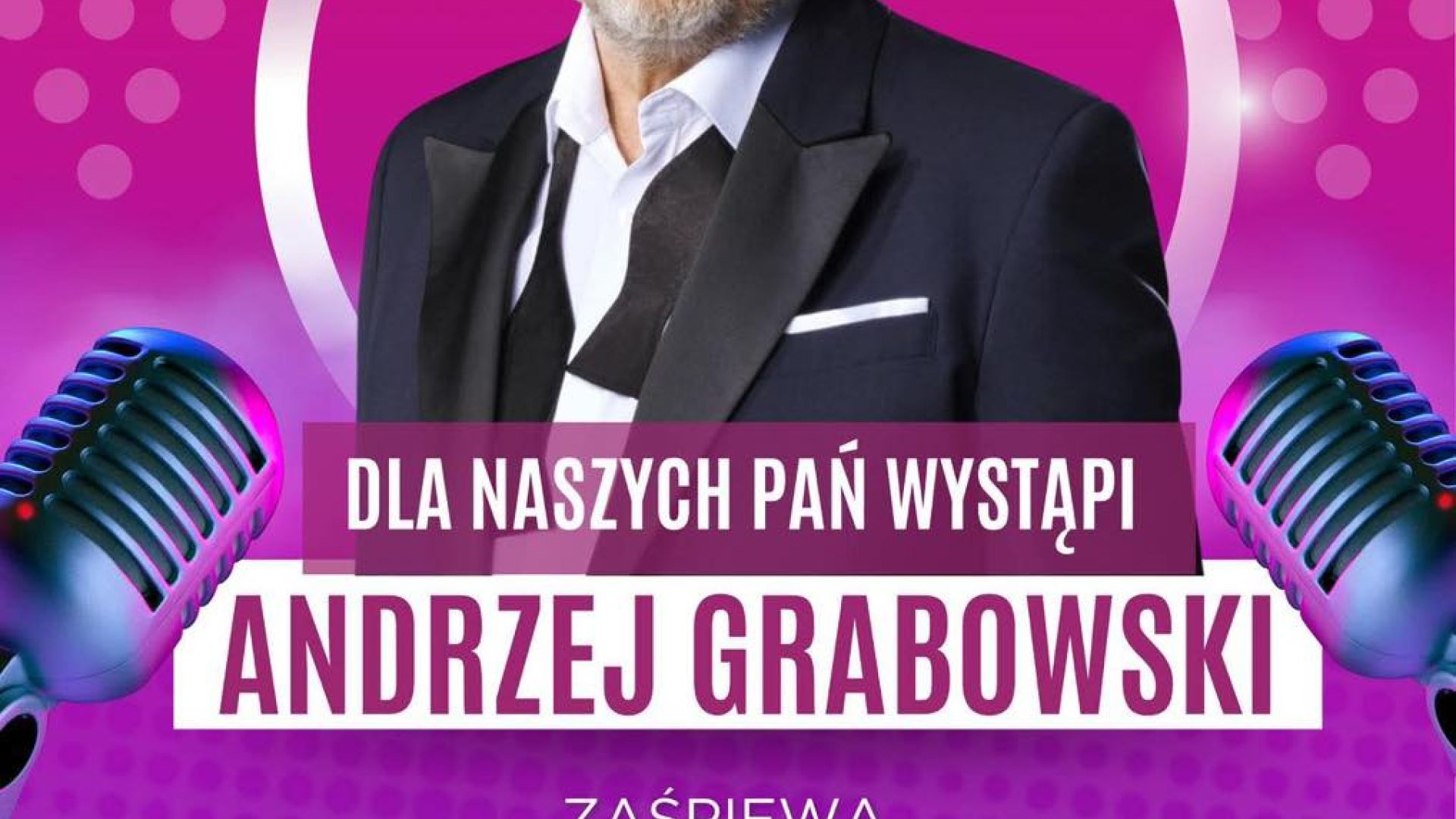 Dzień Kobiet w Daleszycach - koncert Andrzeja Grabowskiego