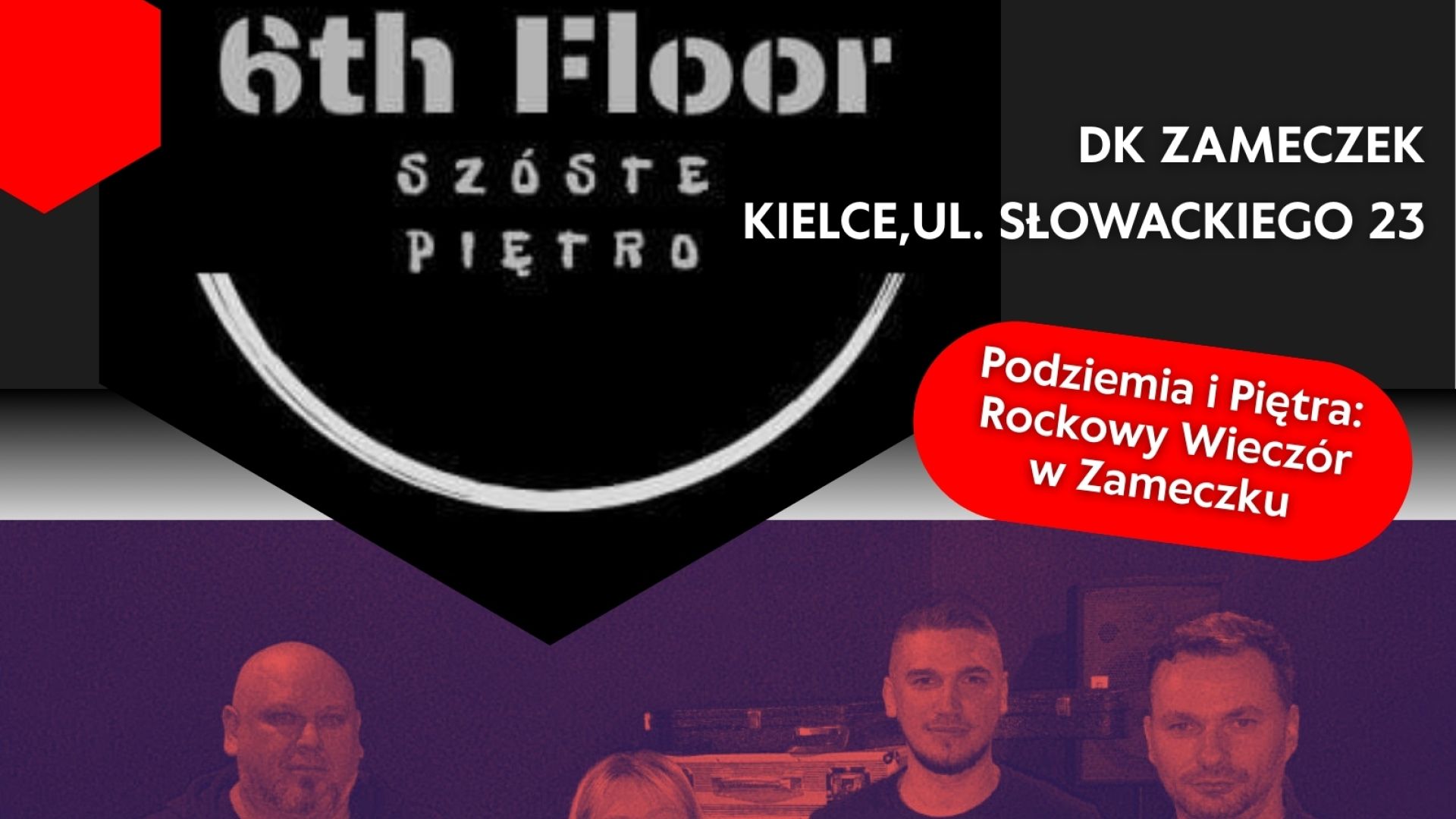 Koncert zespołu "Szóste piętro" w Końskich