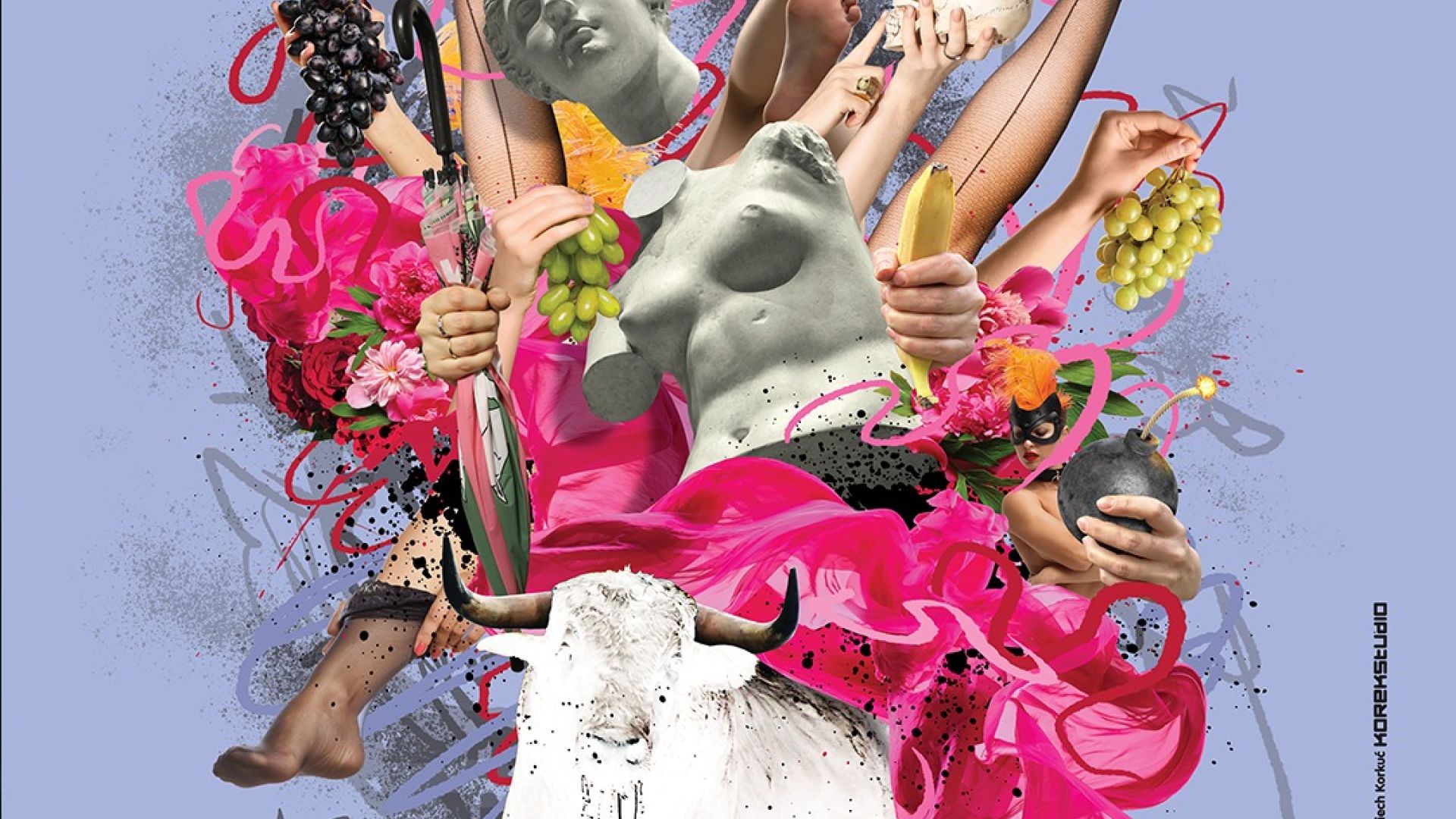 Spektakl "Porwanie Europy" w Kielcach