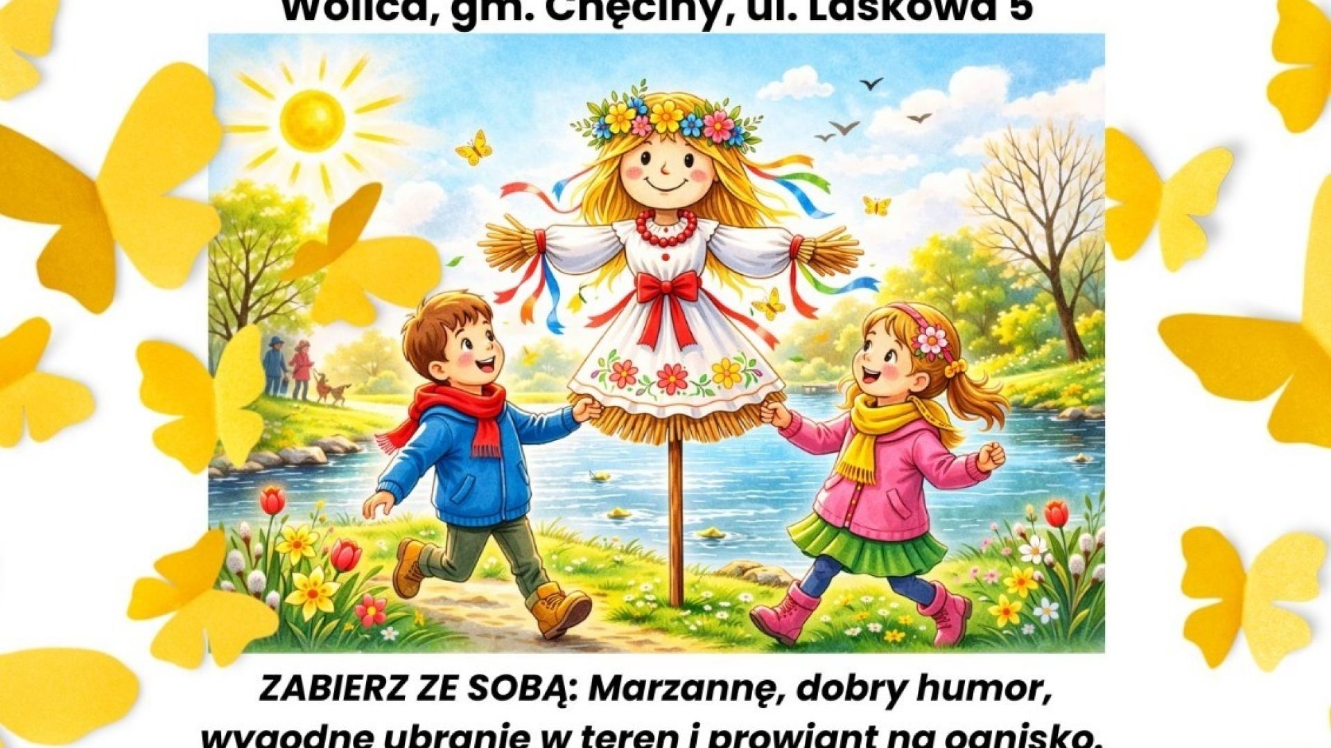 Przywitanie wiosny w przystani kajakowej BASTEK