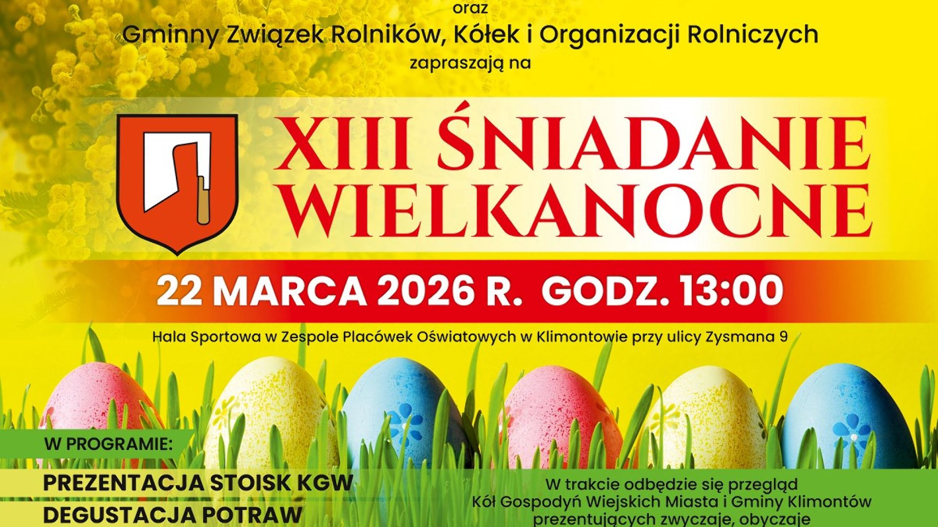 XII Śniadanie Wielkanocne w Klimontowie