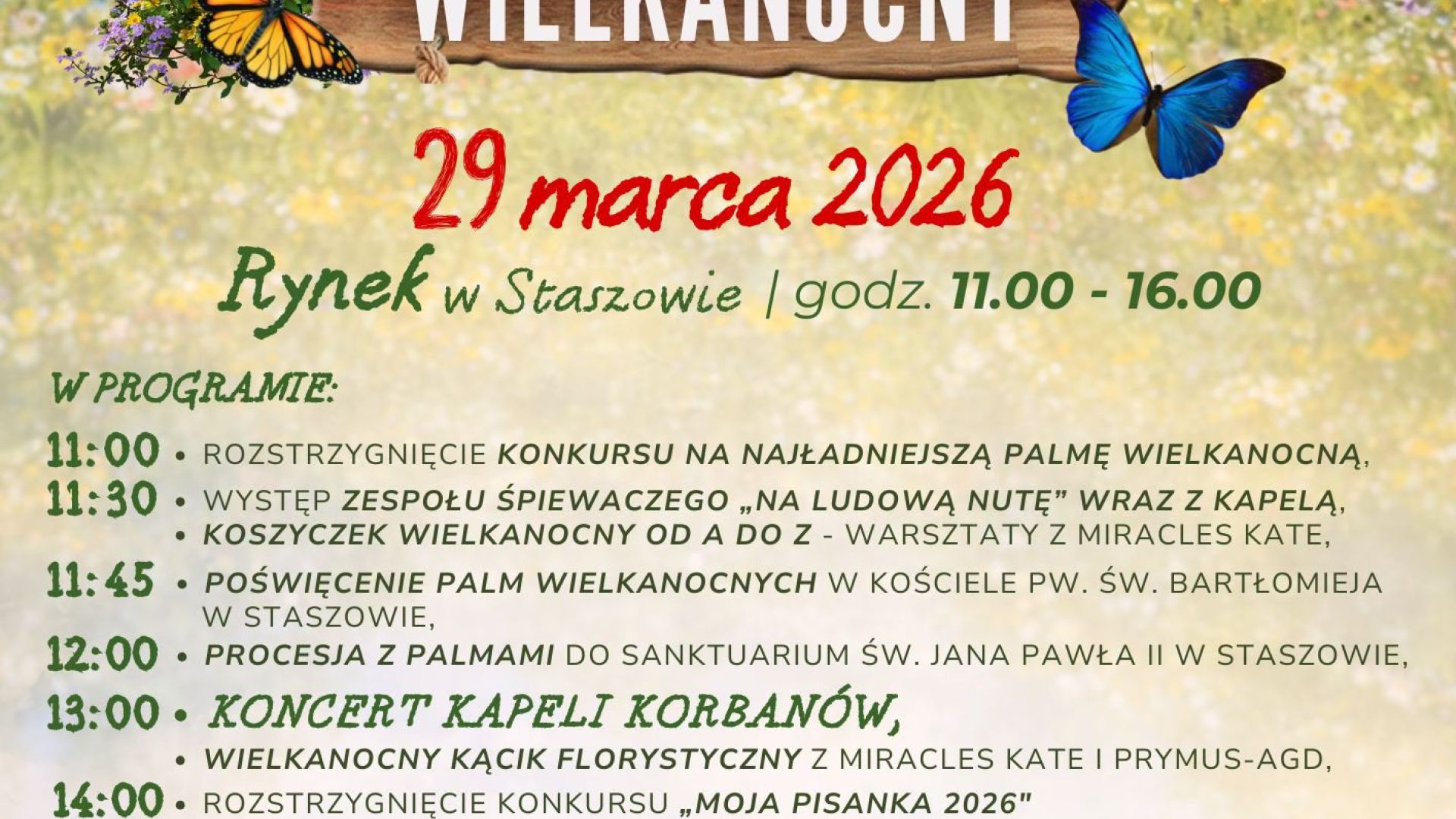 Jarmark Wielkanocny w Staszowie