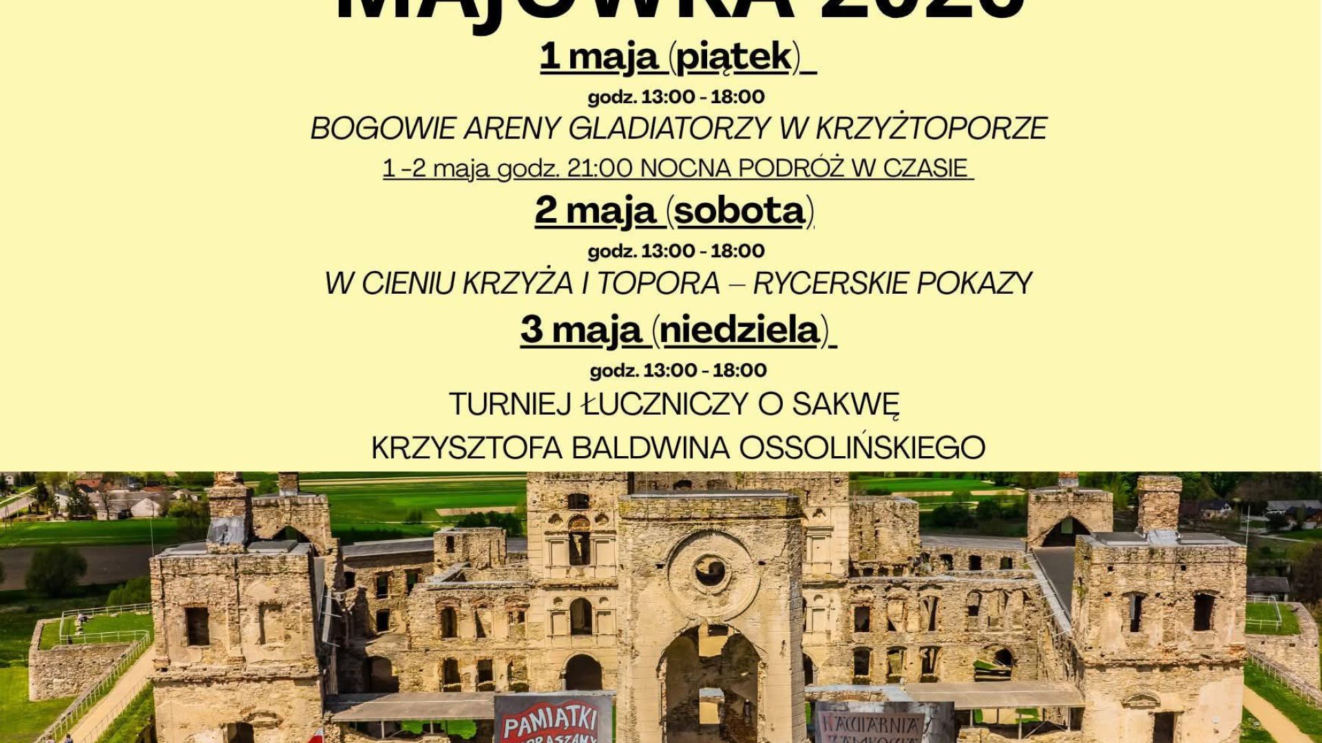 Majówka na Zamku Krzyżtopór