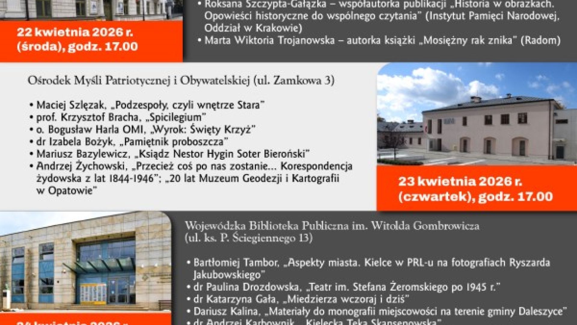 V Świętokrzyskie Dni Książki Historycznej