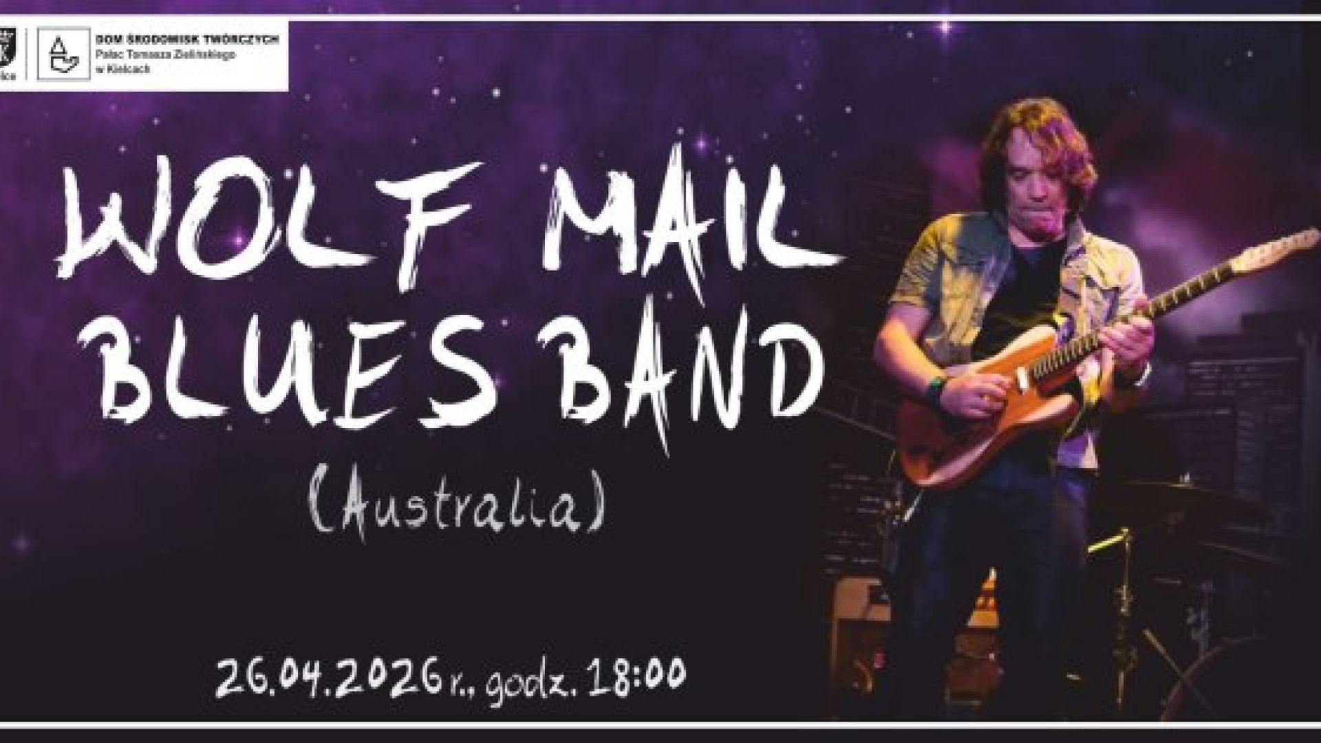 Koncert Wolf Mail Blues Band w Kielcach