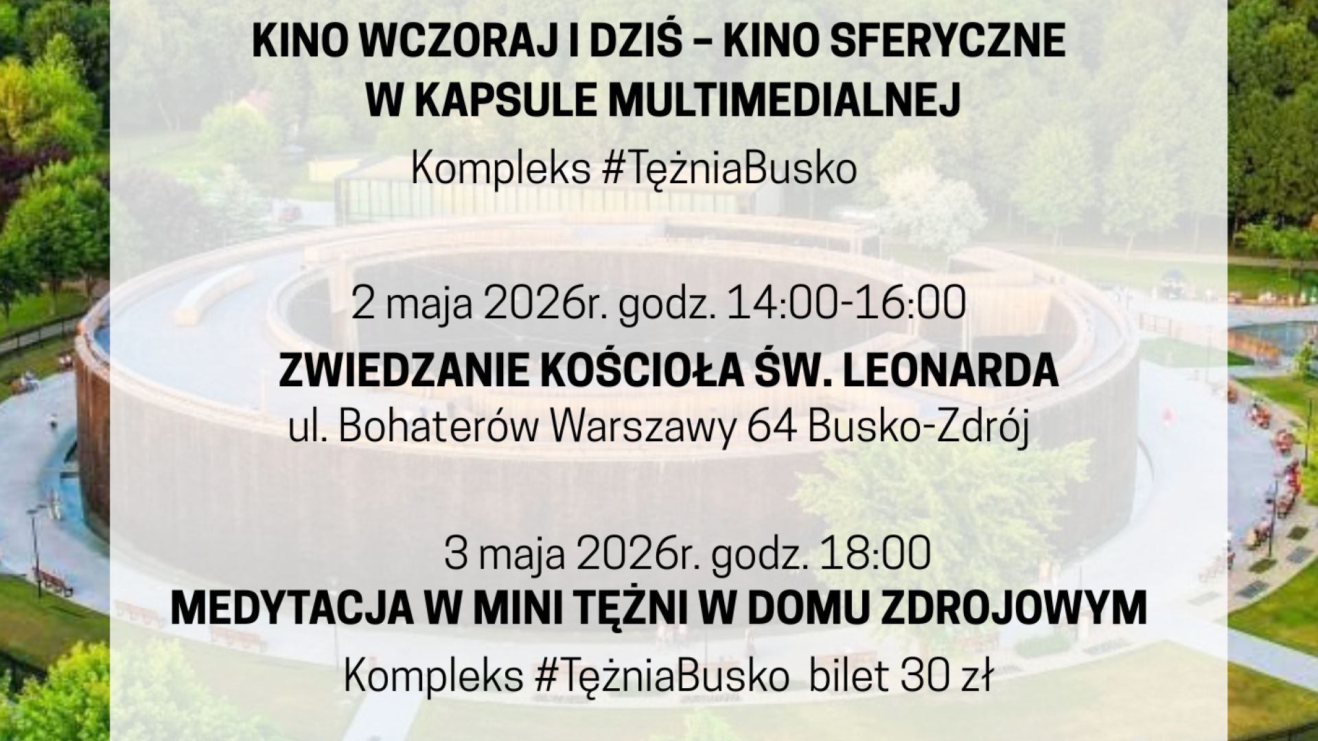 Majówka w Tężni Busko