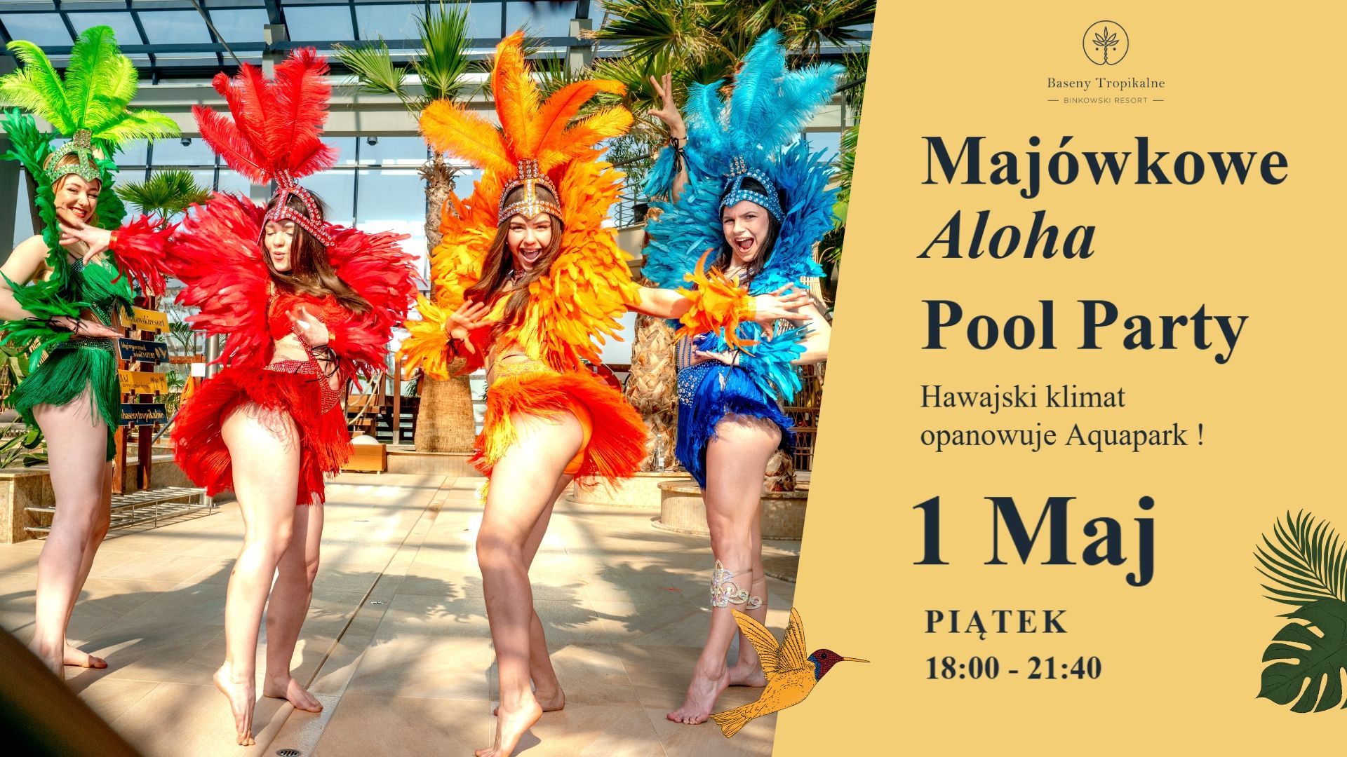 Majówkowe Aloha Pool Party w Kielcach