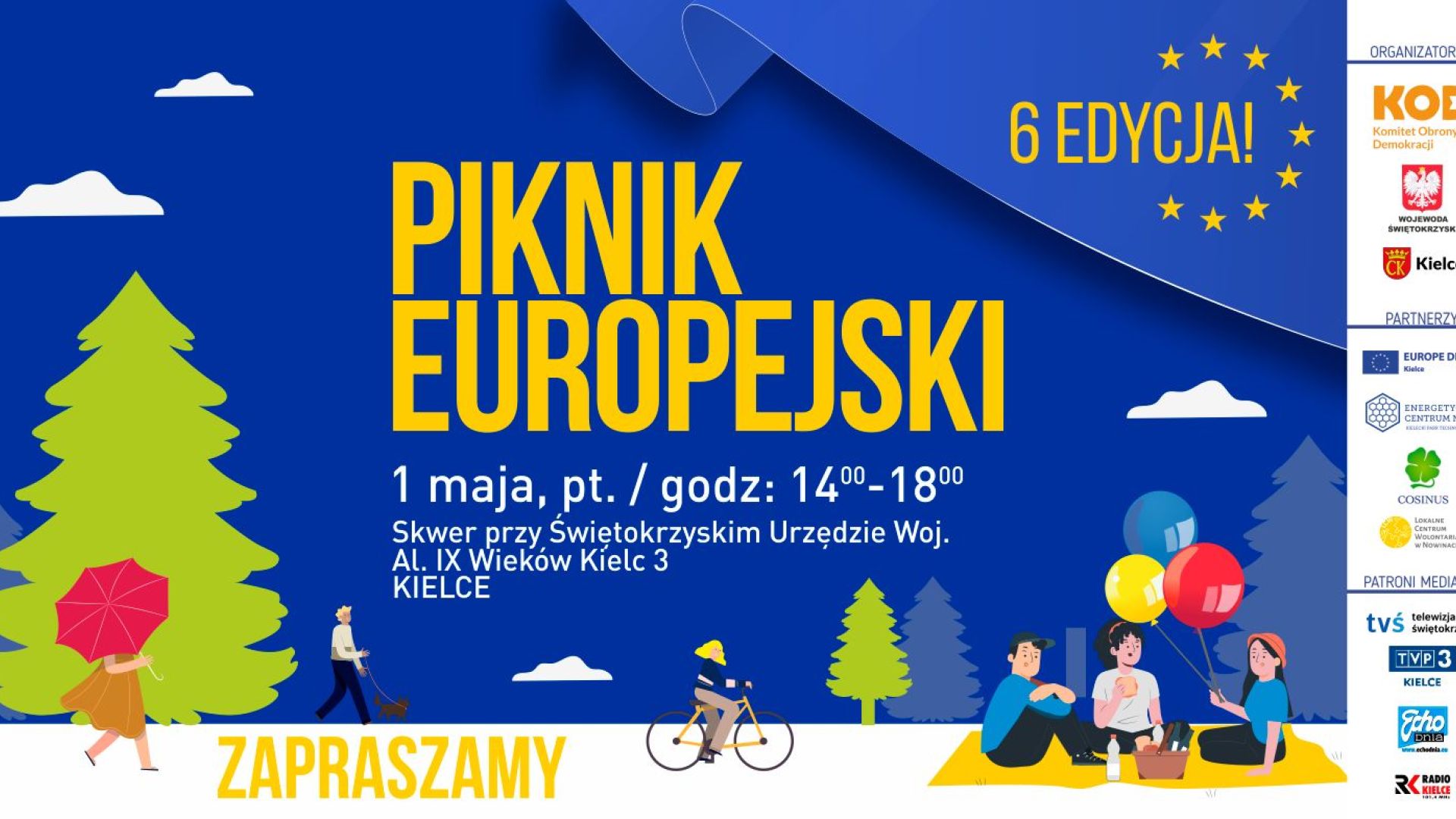 Piknik Europejski w Kielcach - majówka