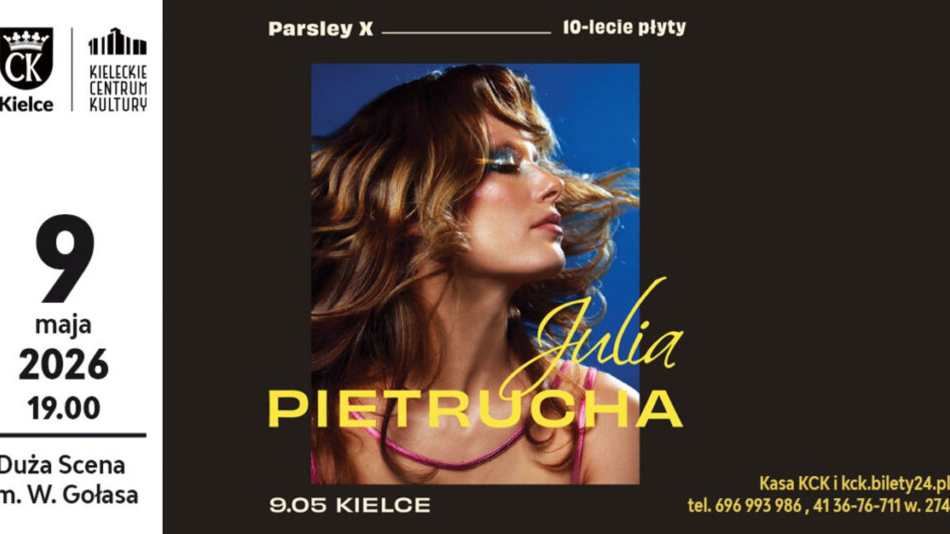 Koncert Julii Pietruchy w Kielcach