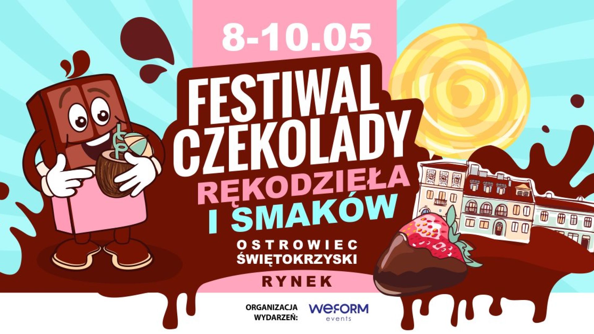 Festiwal Czekolady, Rękodzieła i Smaków w Ostrowcu Świętokrzyskim