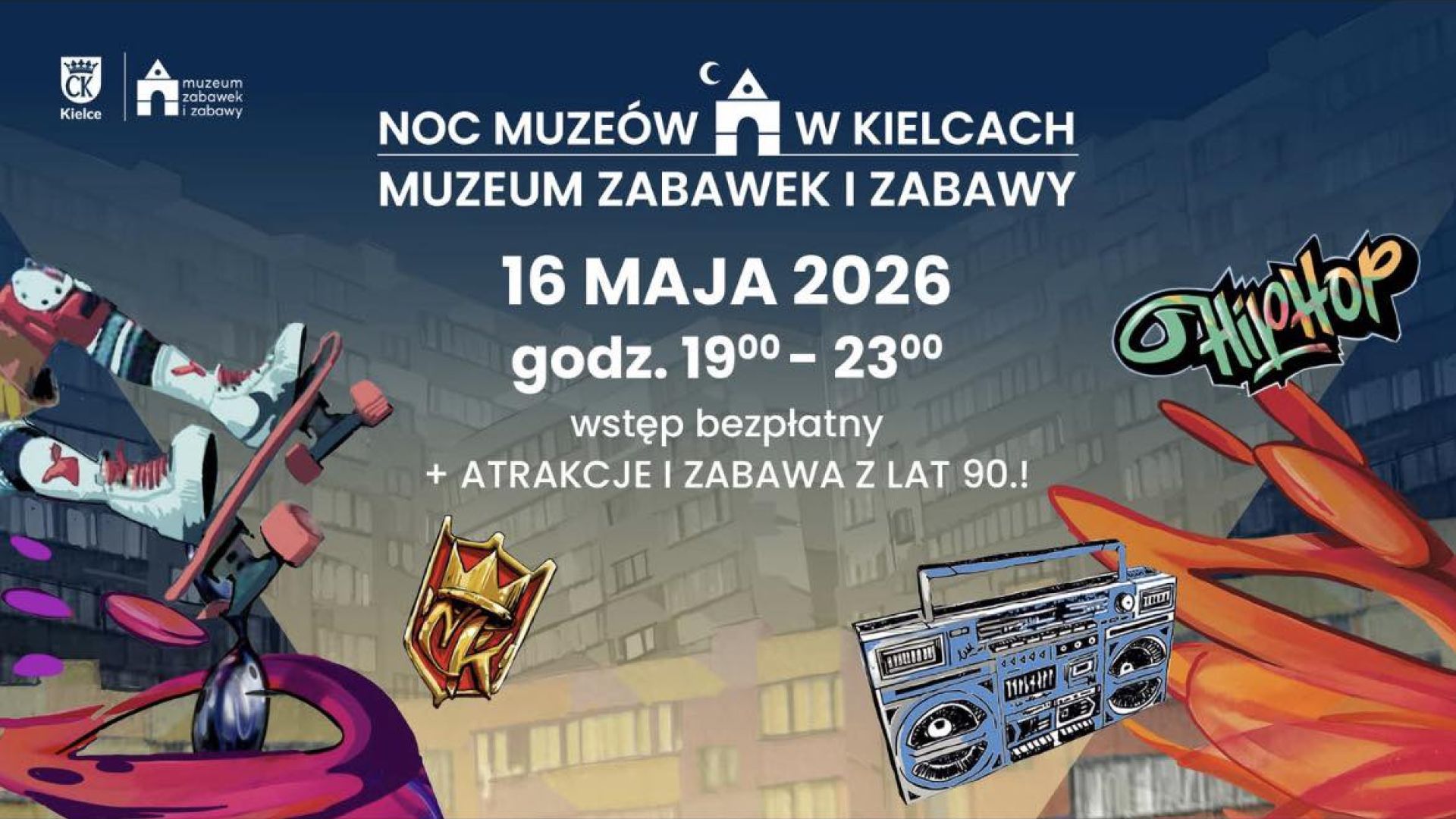 Noc muzeów w Muzeum Zabawek i Zabawy w Kielcach