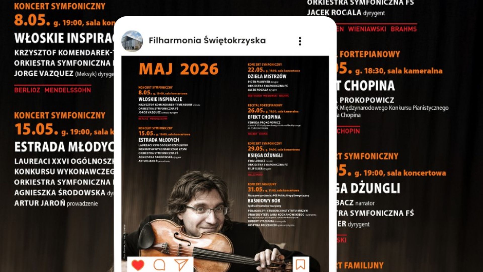 Koncert symfoniczny "Estrada młodych1" w Kielcach