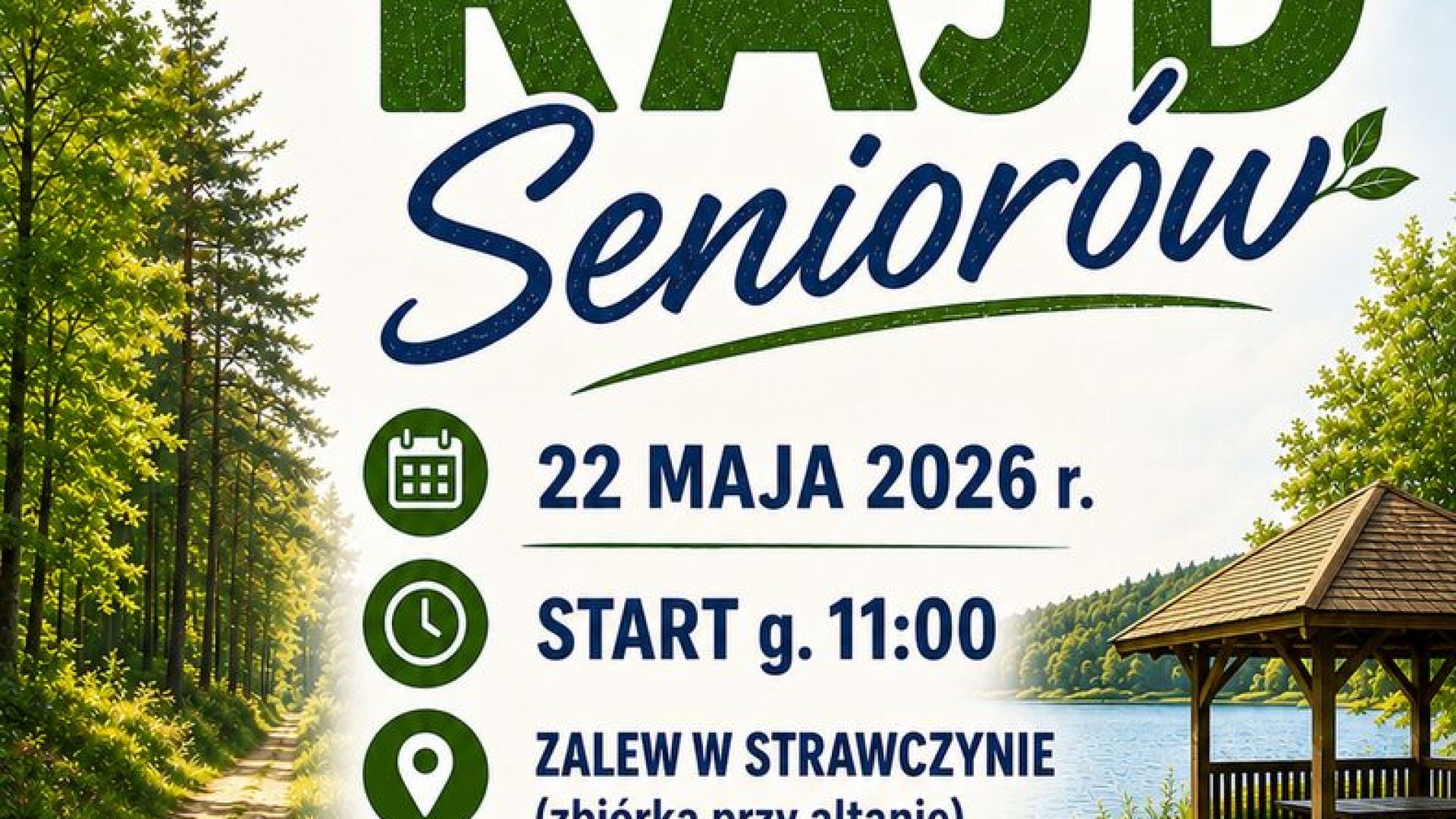 I Powiatowy Rajd Seniorów w Strawczynku