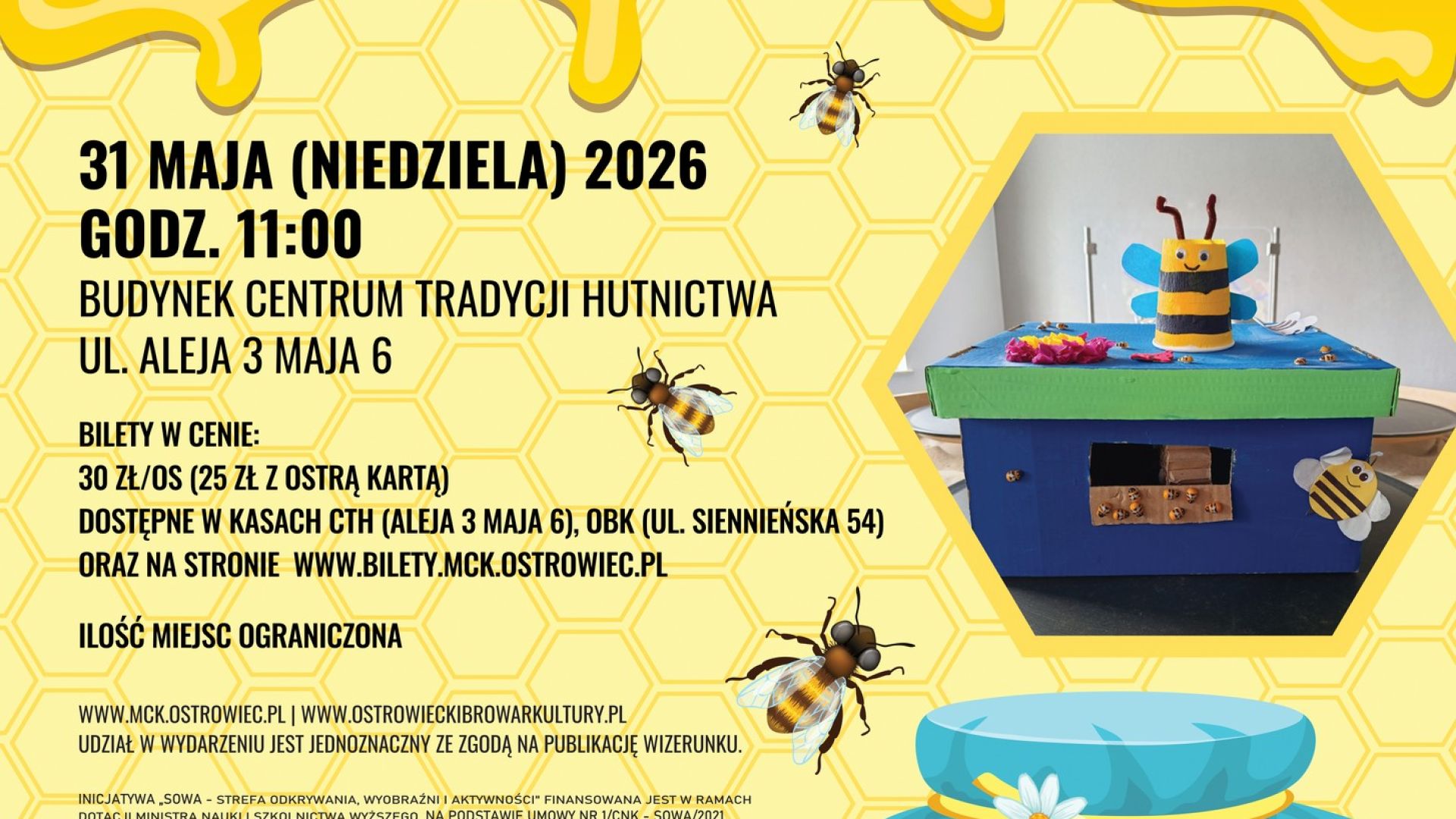 Dzień Dziecka. Familijne Warsztaty Pszczelarskie