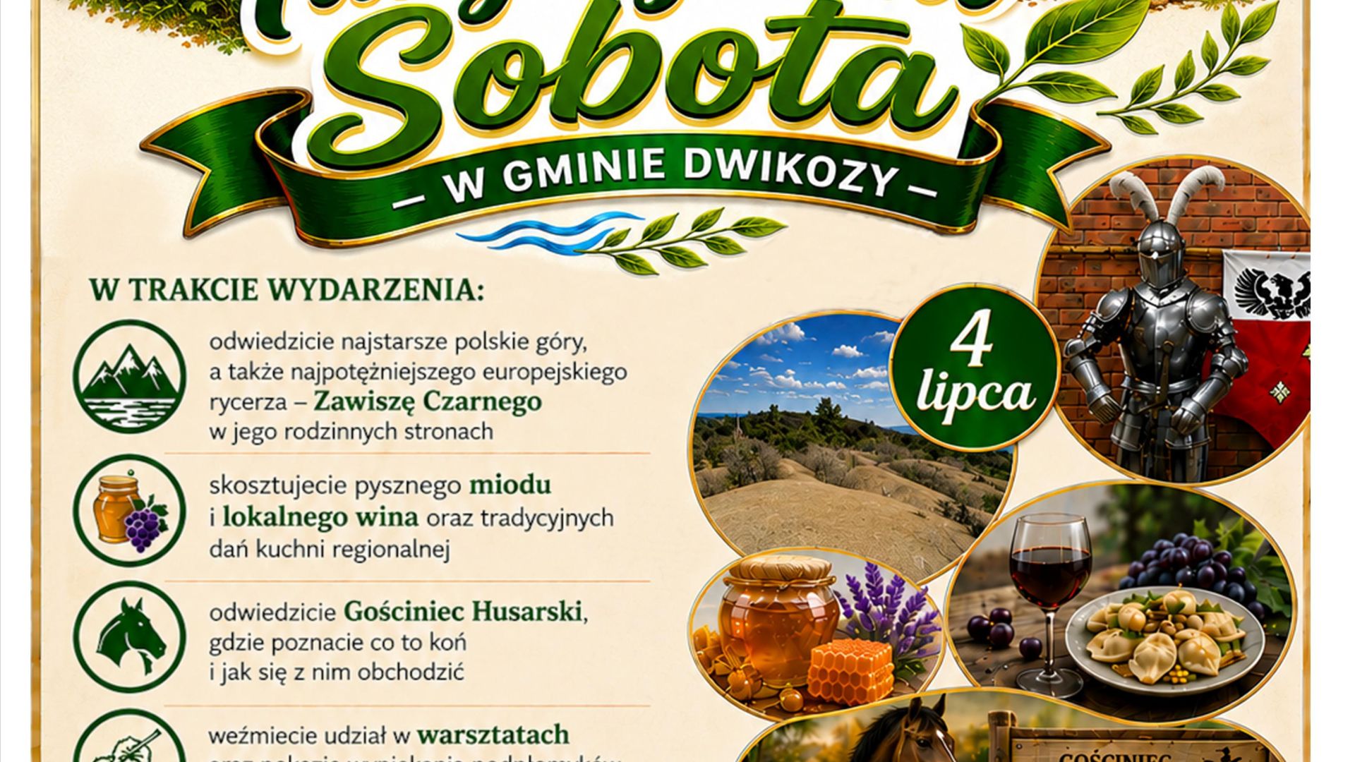 Turystyczna Sobota w Gminie Dwikozy