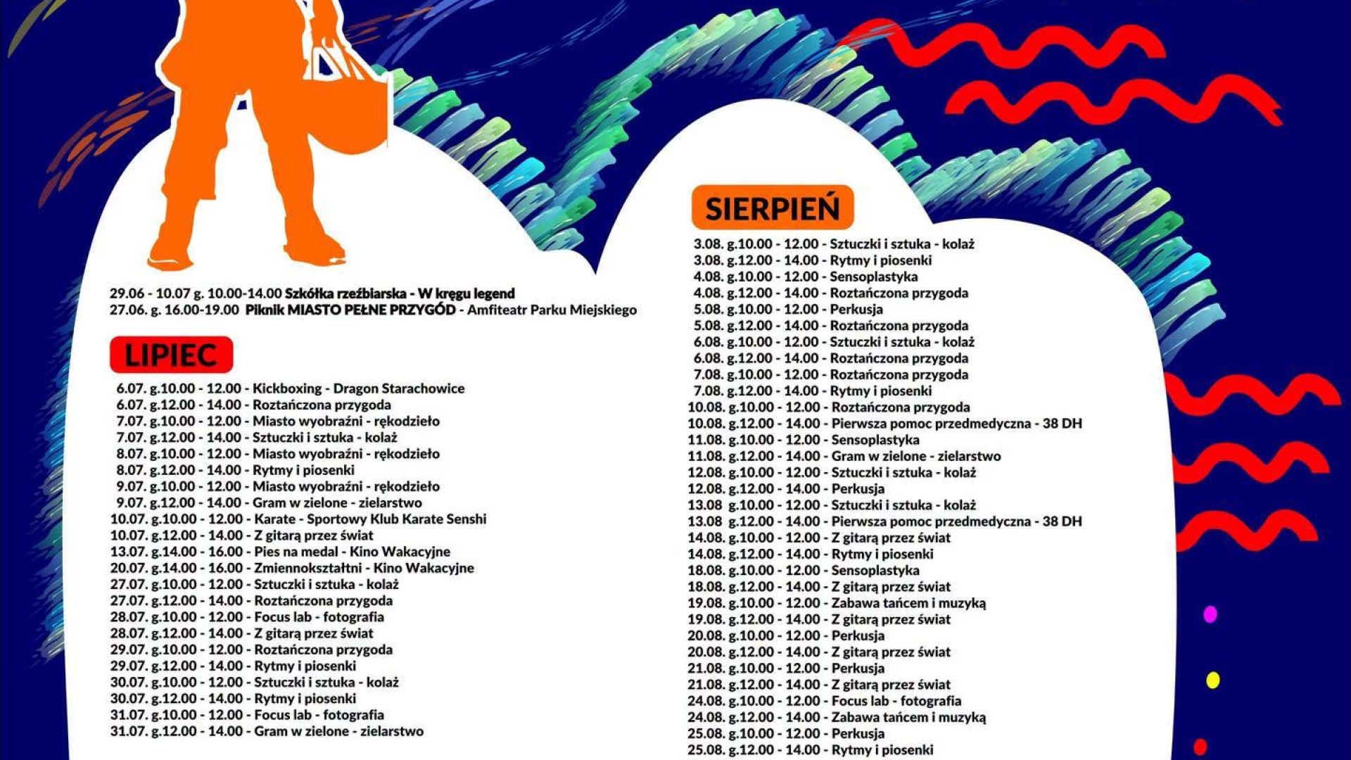 Miasto Pełne Przygód - Wakacje z Parkiem Kultury w Starachowicach