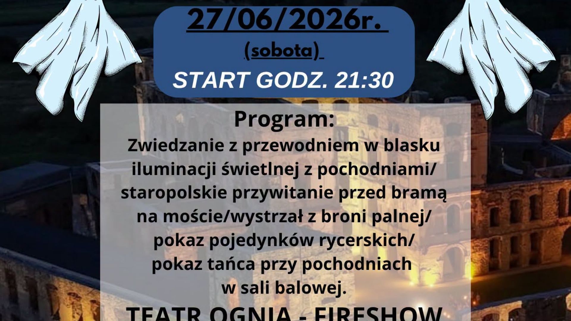 Powitanie wakacji 2026 na Zamku Krzyżtopór