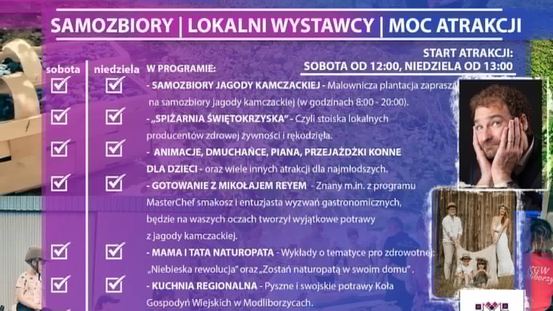 Święto Jagody Kamczackiej w Modliborzycach