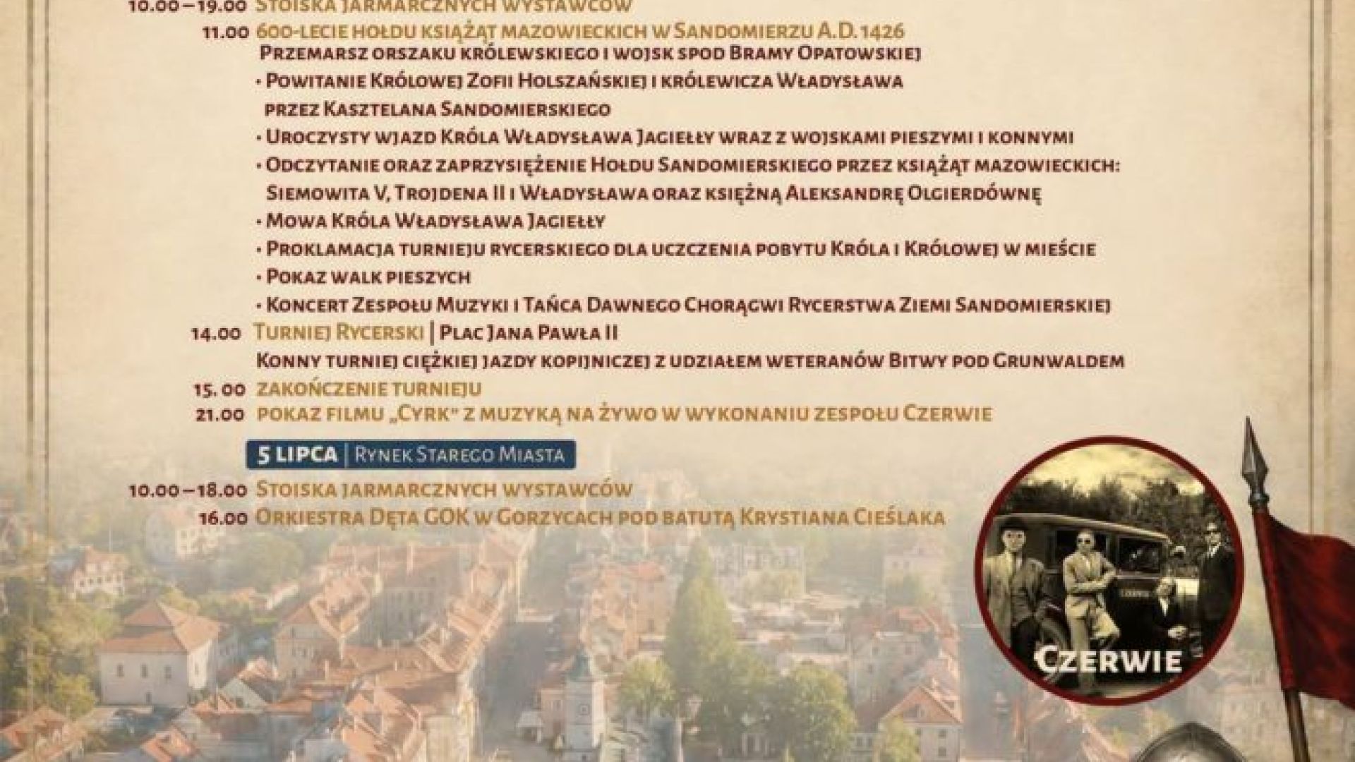 Jarmark Jagielloński w Sandomierzu