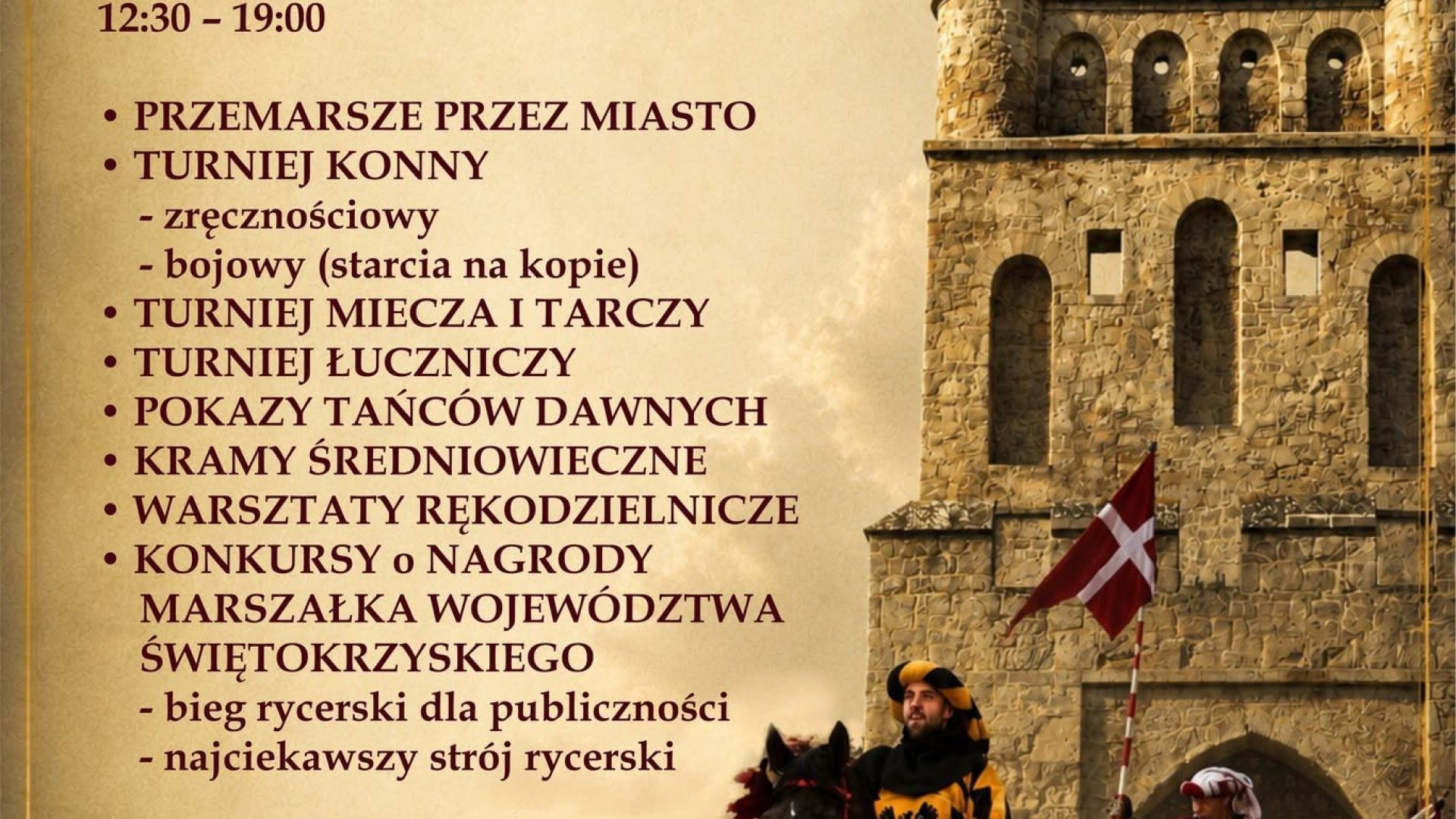 Turniej Rycerski o Złote Ostrogi Jagiellonów w Szydłowie