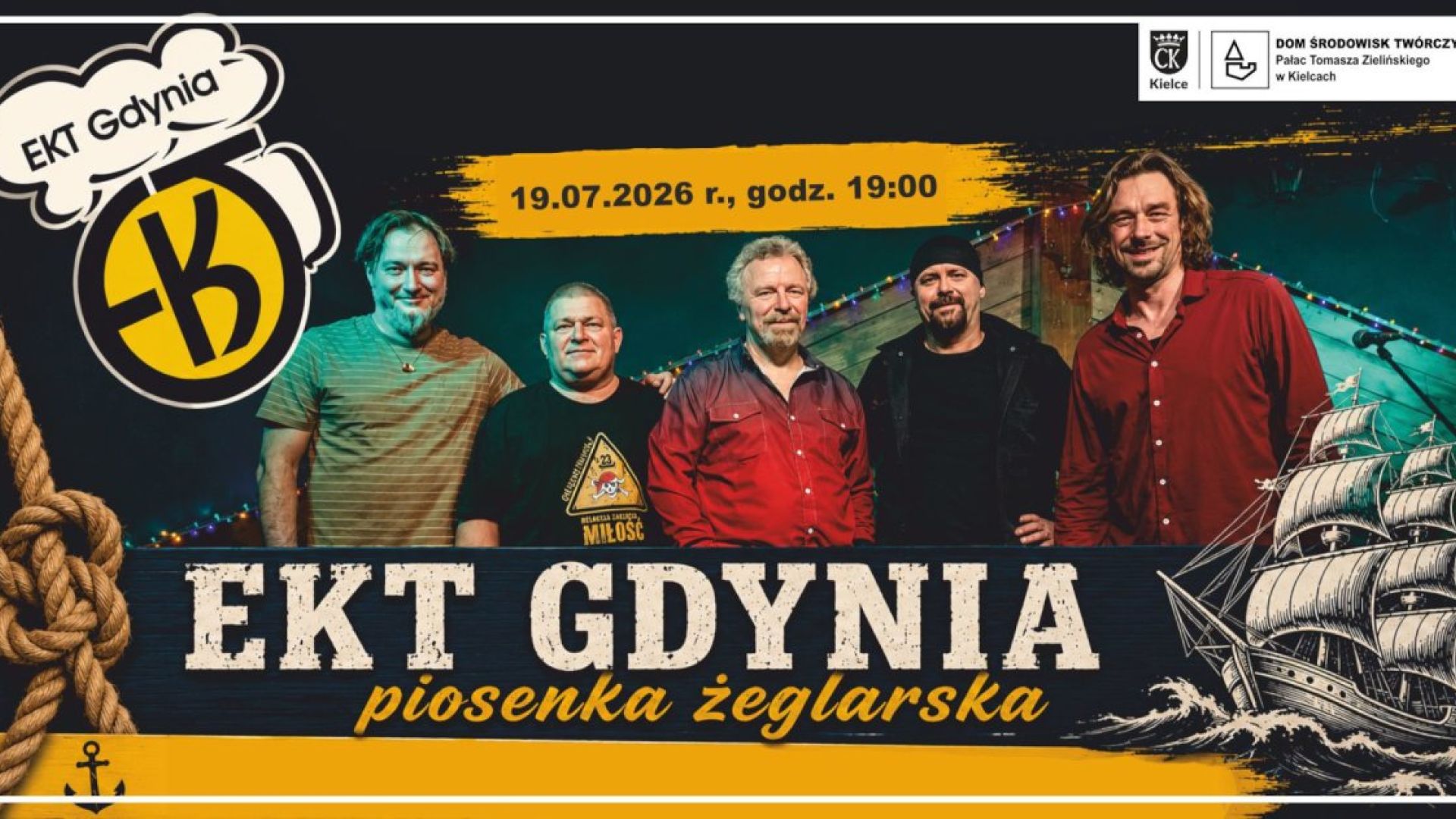 Koncert zespołu EKT Gdynia w Kielcach