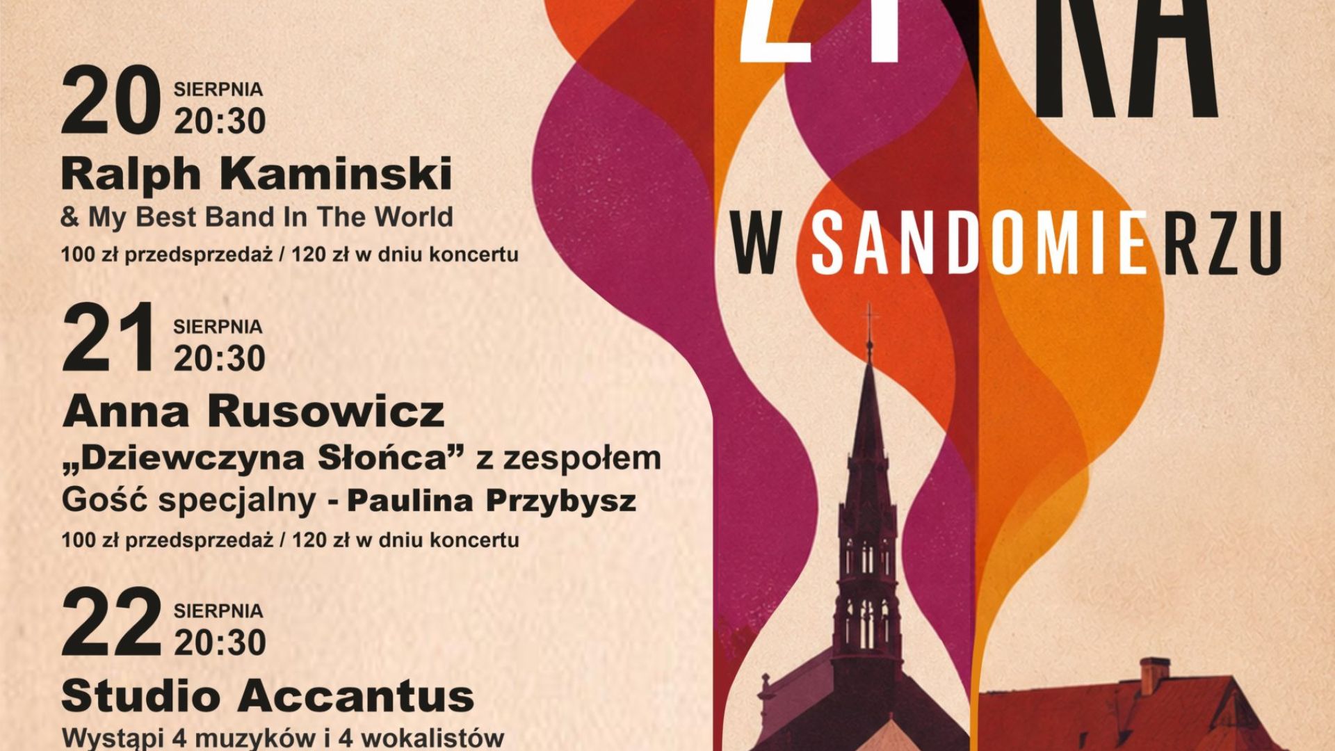 XXXV Festiwal Muzyka w Sandomierzu