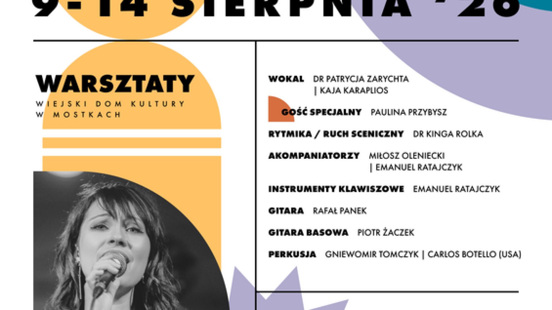 XIII edycja Międzynarodowych Warsztatów Muzycznych "Muzyczne Mostki"