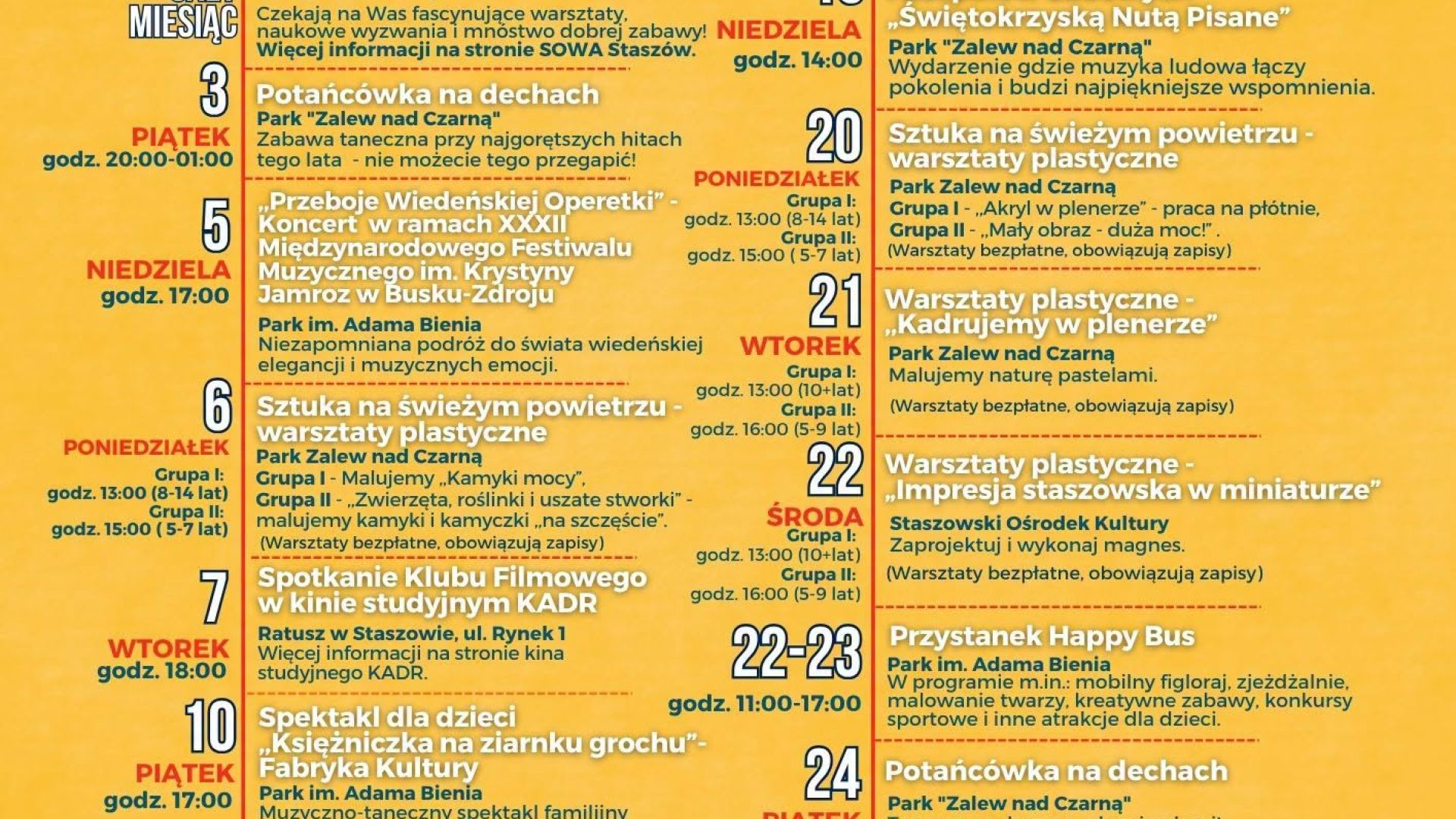 Wakacyjna SOK-owirówka - LIPIEC ze Staszowskim Centrum Kultury