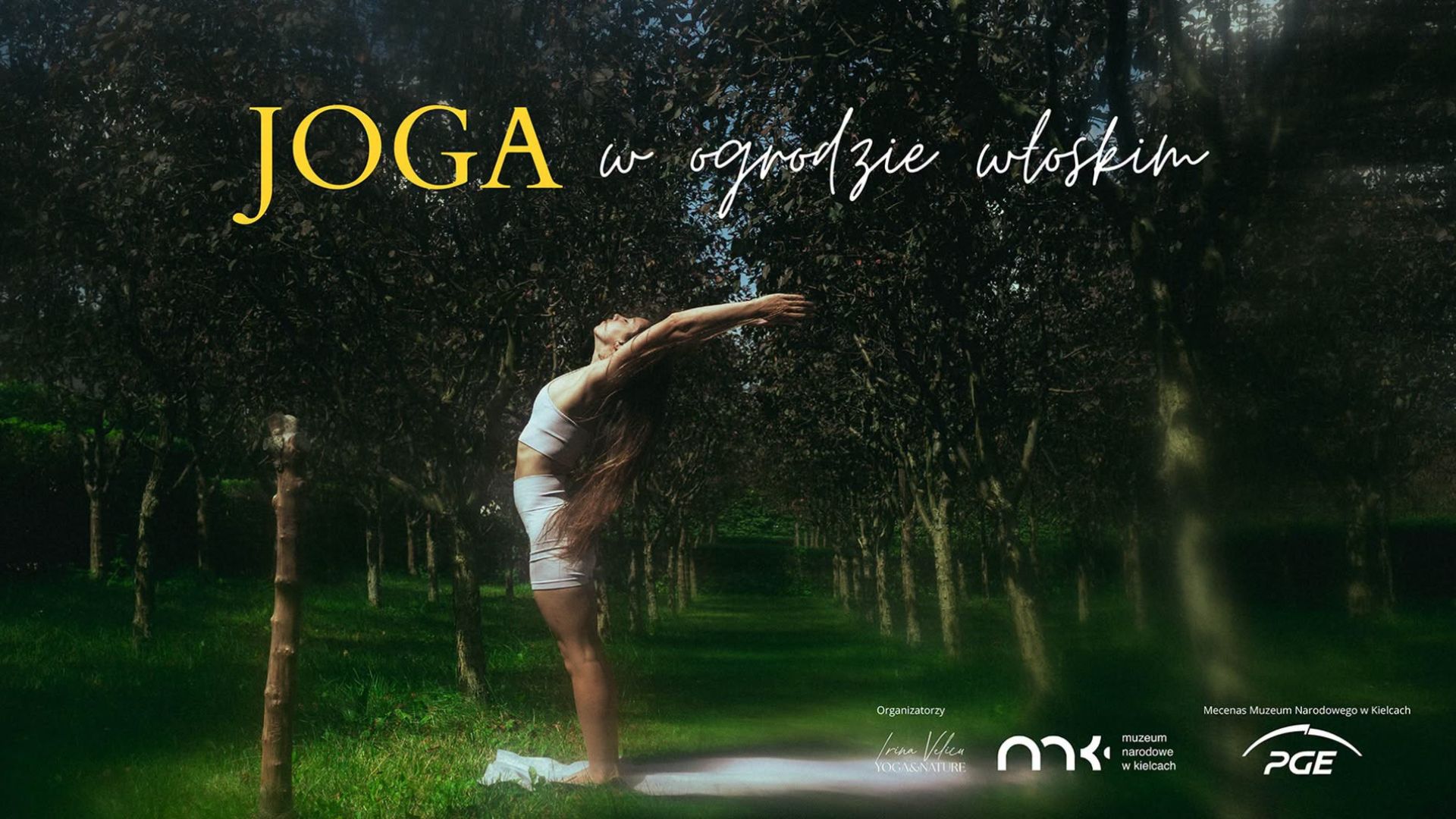 Joga w Ogrodzie Włoskim w Kielcach