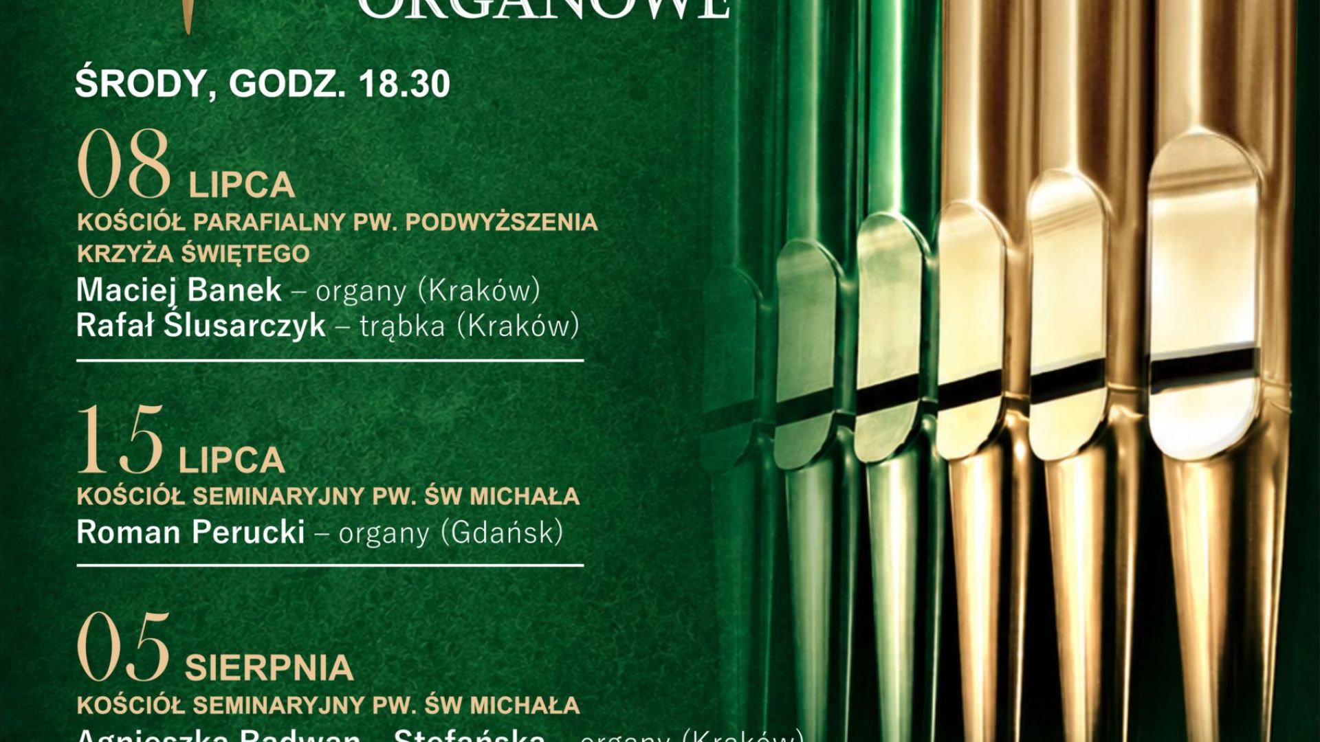 XXXVI Sandomierskie Wieczory Organowe
