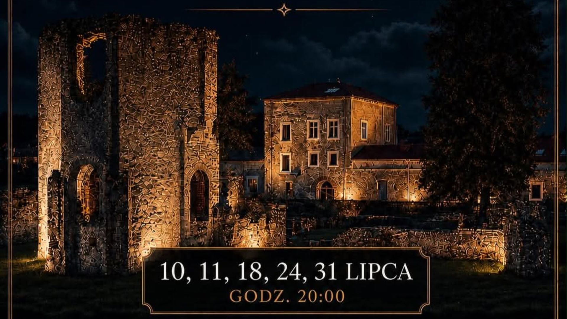 Nocne Zwiedzanie Zamku Ćmielów