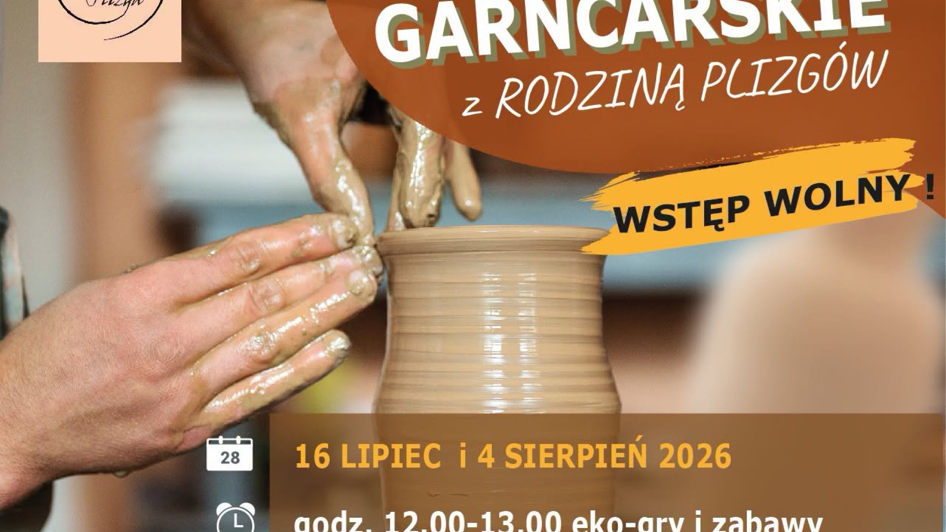 Warsztaty garncarskie z rodziną Plizgów w Łubnicach