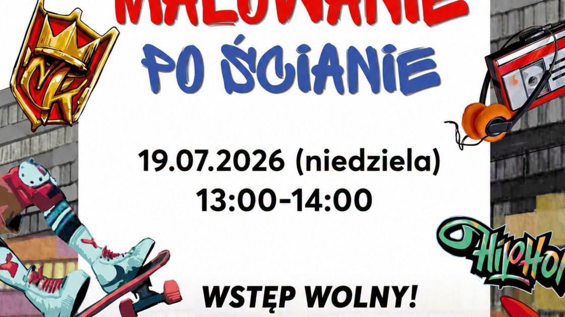 Warsztaty "Malowanie po ścianie" w Kielcach