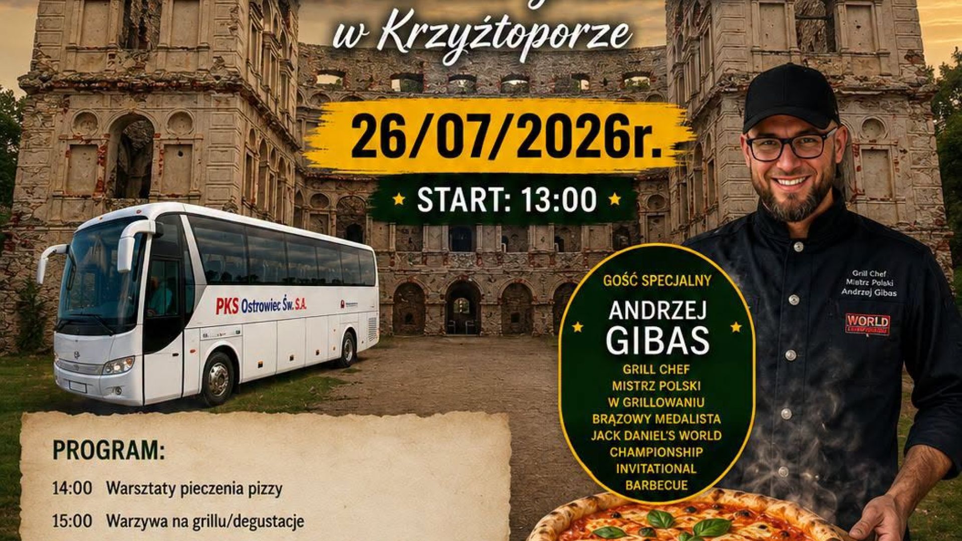Mistrzowskie grillowanie w Krzyżtoporze