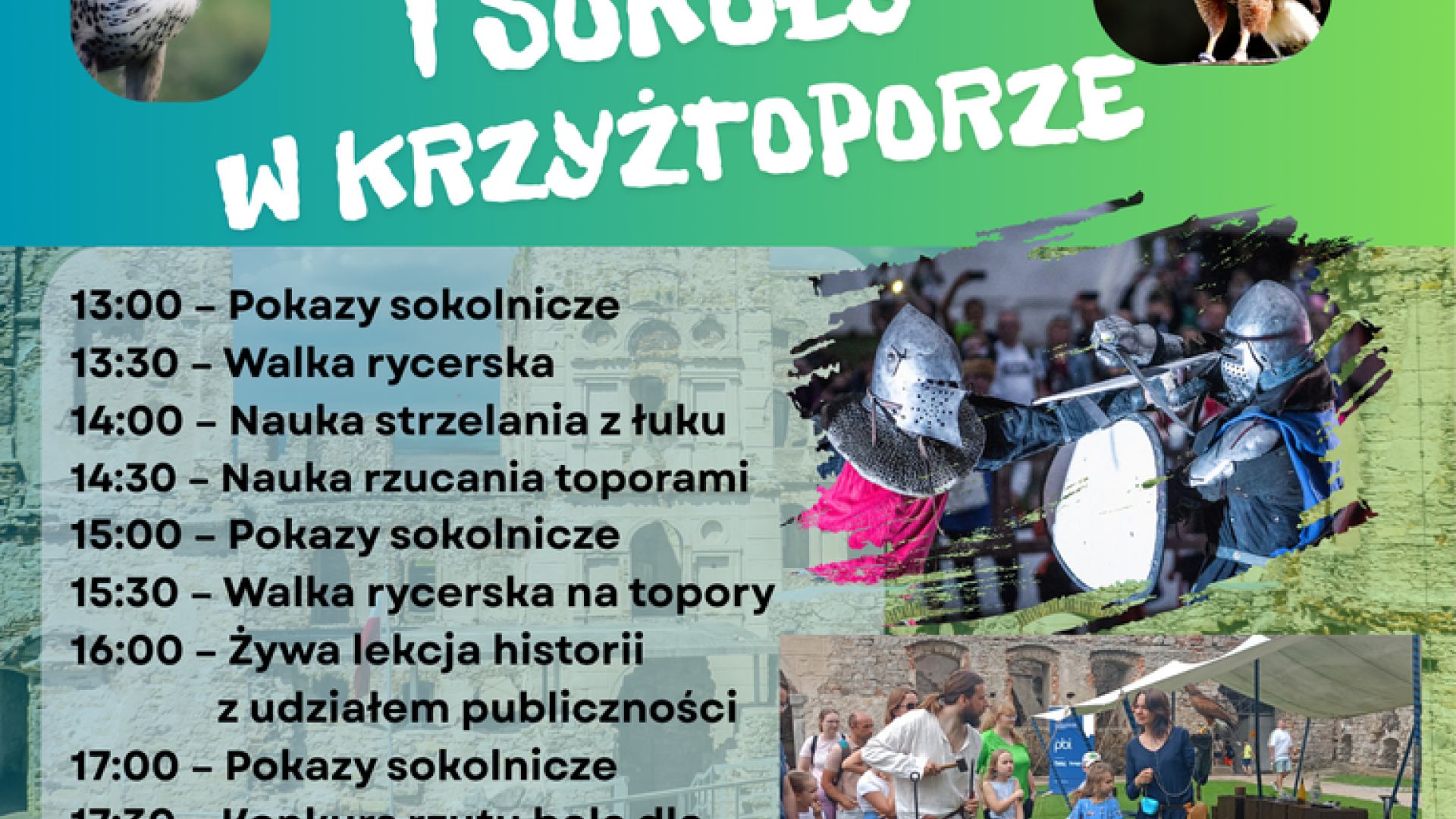 Rycerze i sokoły w Krzyżtoporze