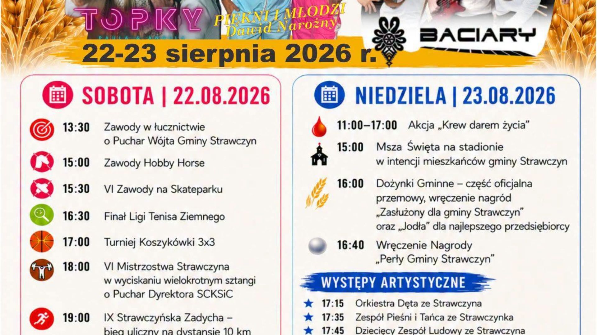 Święto Gminy Strawczyn - Strawczynada