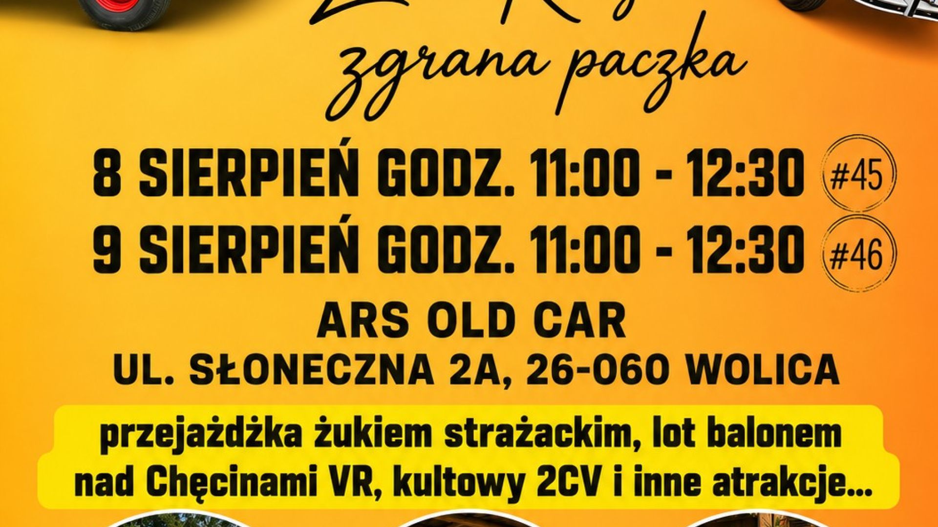 "Żuk i Kaczka - zgrana paczka" wydarzenie w ARS OLD CAR - Muzeum Motoryzacji