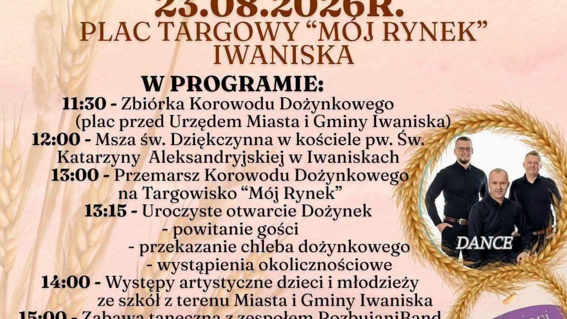 Święto Plonów Iwaniska 2026