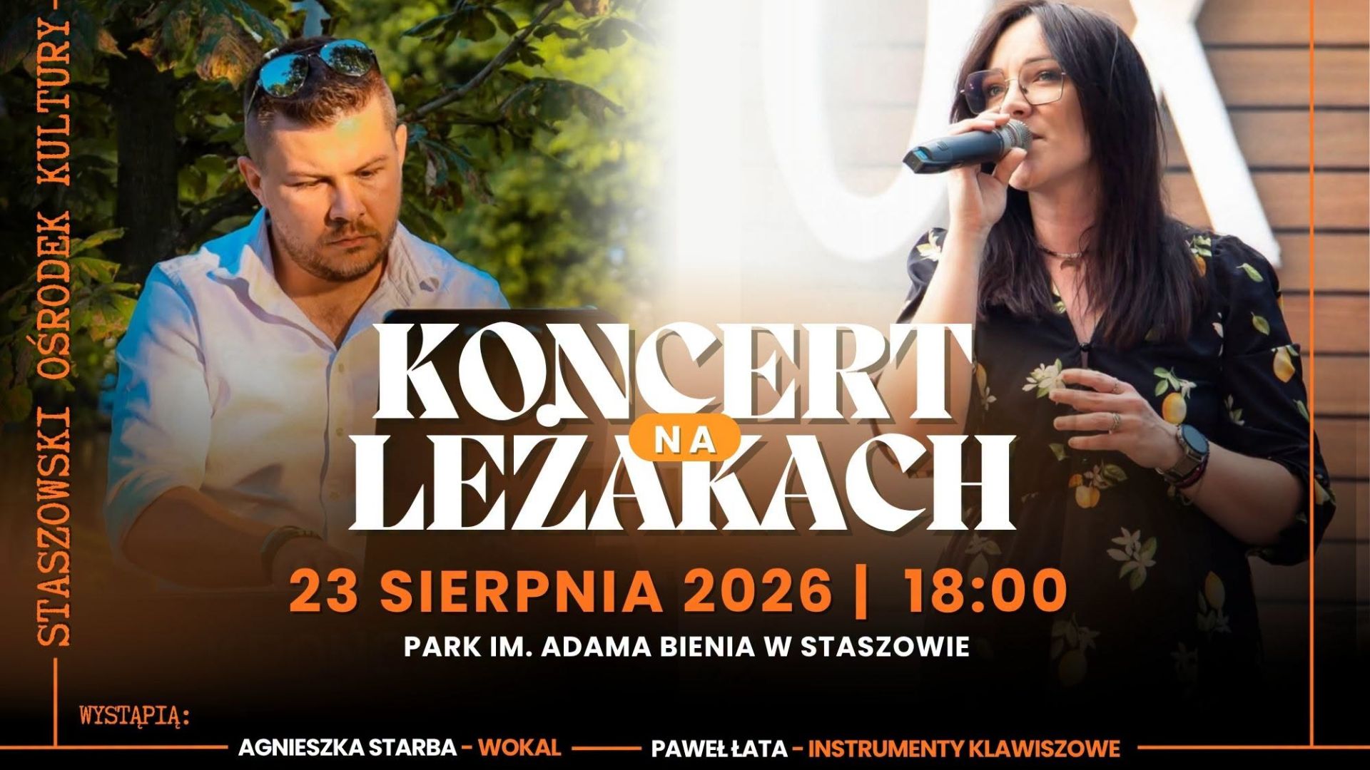 Koncert na leżakach w Staszowie