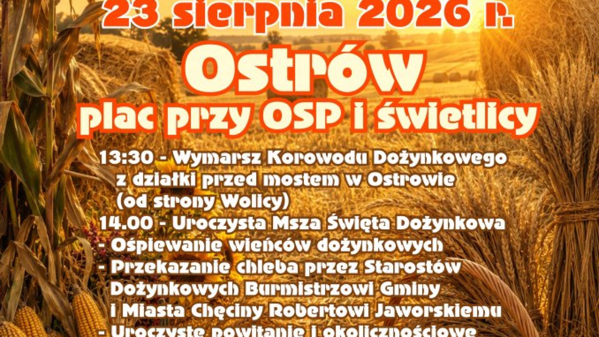 Dożynki Gminy Chęciny