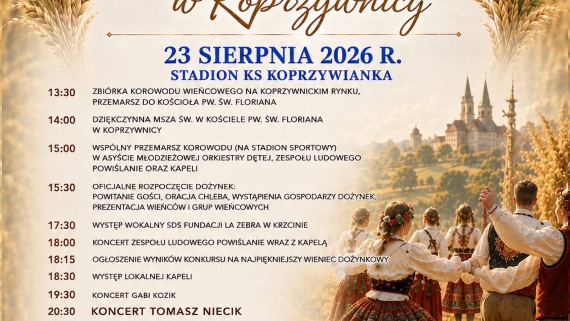 Dożynki Gminne w Koprzywnicy