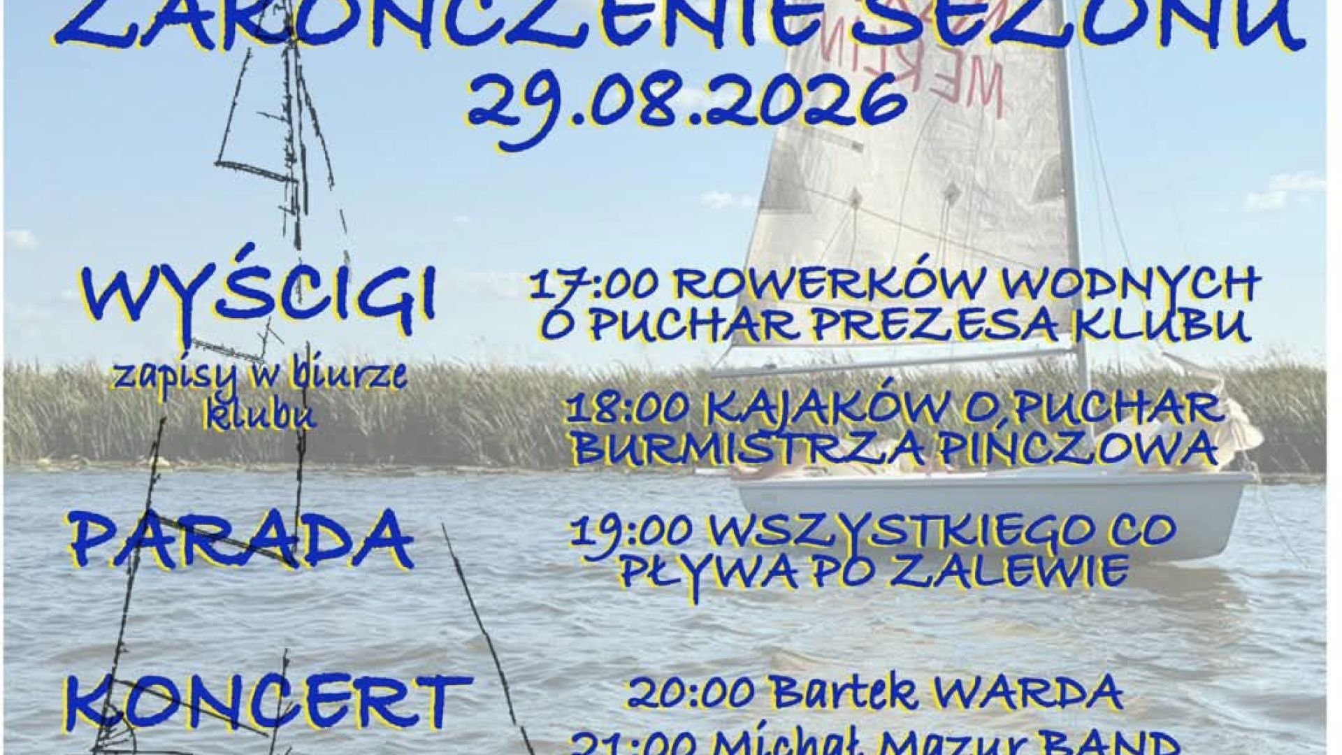 Zakończenie sezonu letniego nad Zalewem w Pińczowie
