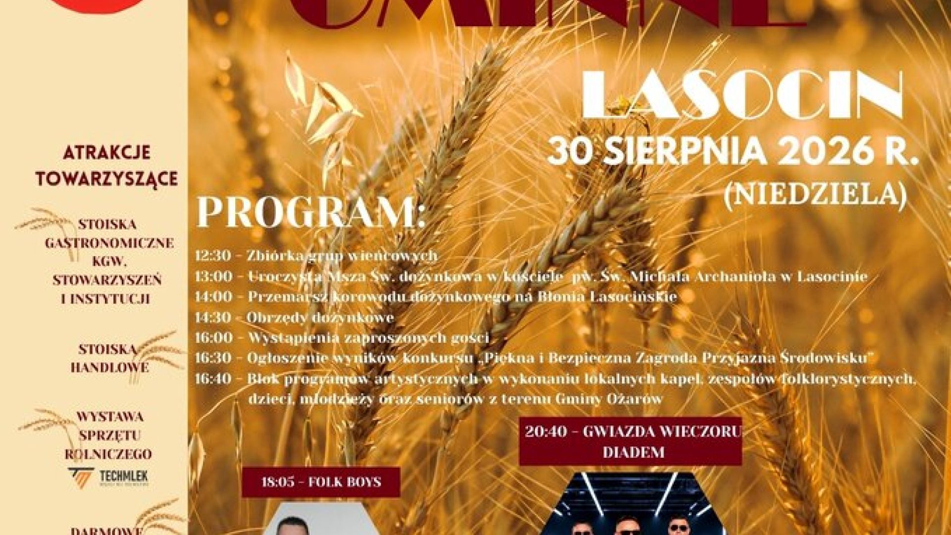Dożynki Gminne w Lasocinie