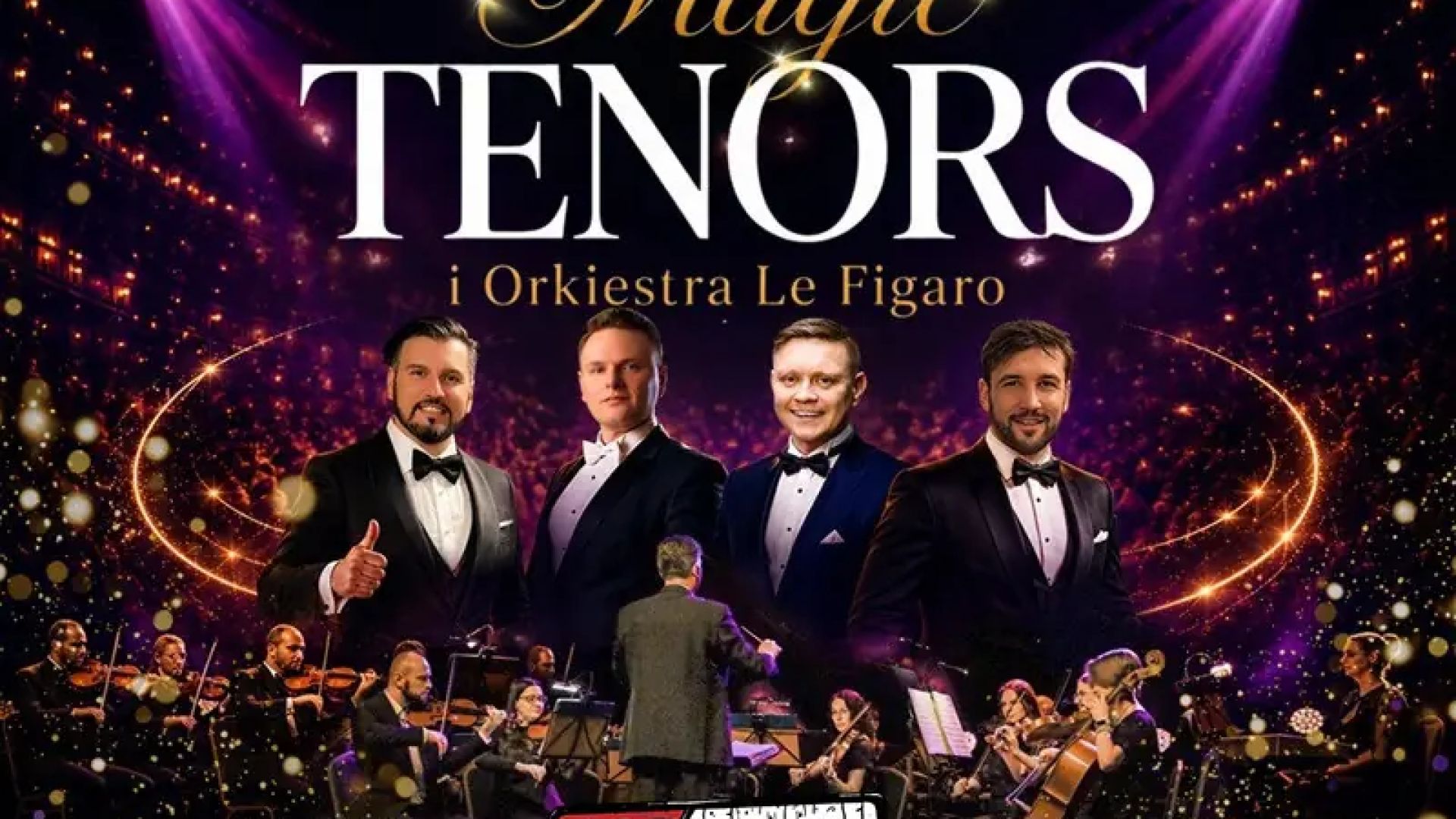 Magic Tenors i orkiestra Le Figaro