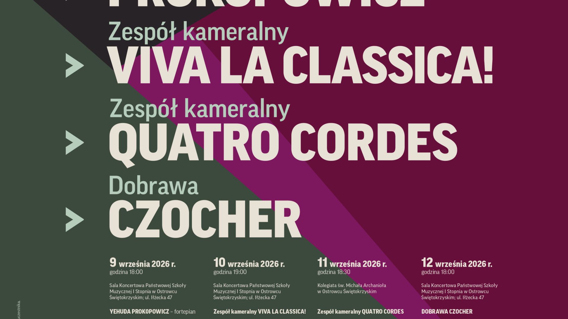 XVII DNI MUZYKI w Ostrowcu Świętokrzyskim