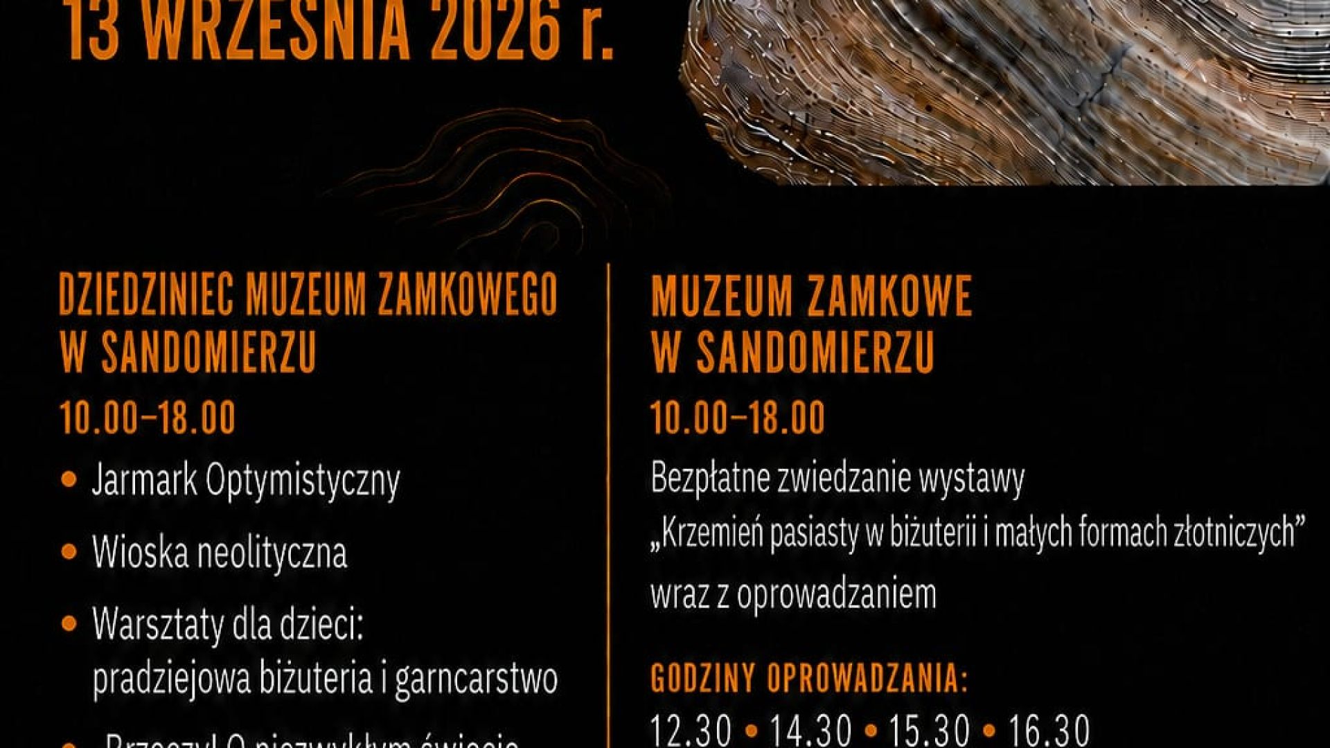 Festiwal Krzemienia Pasiastego w Sandomierzu