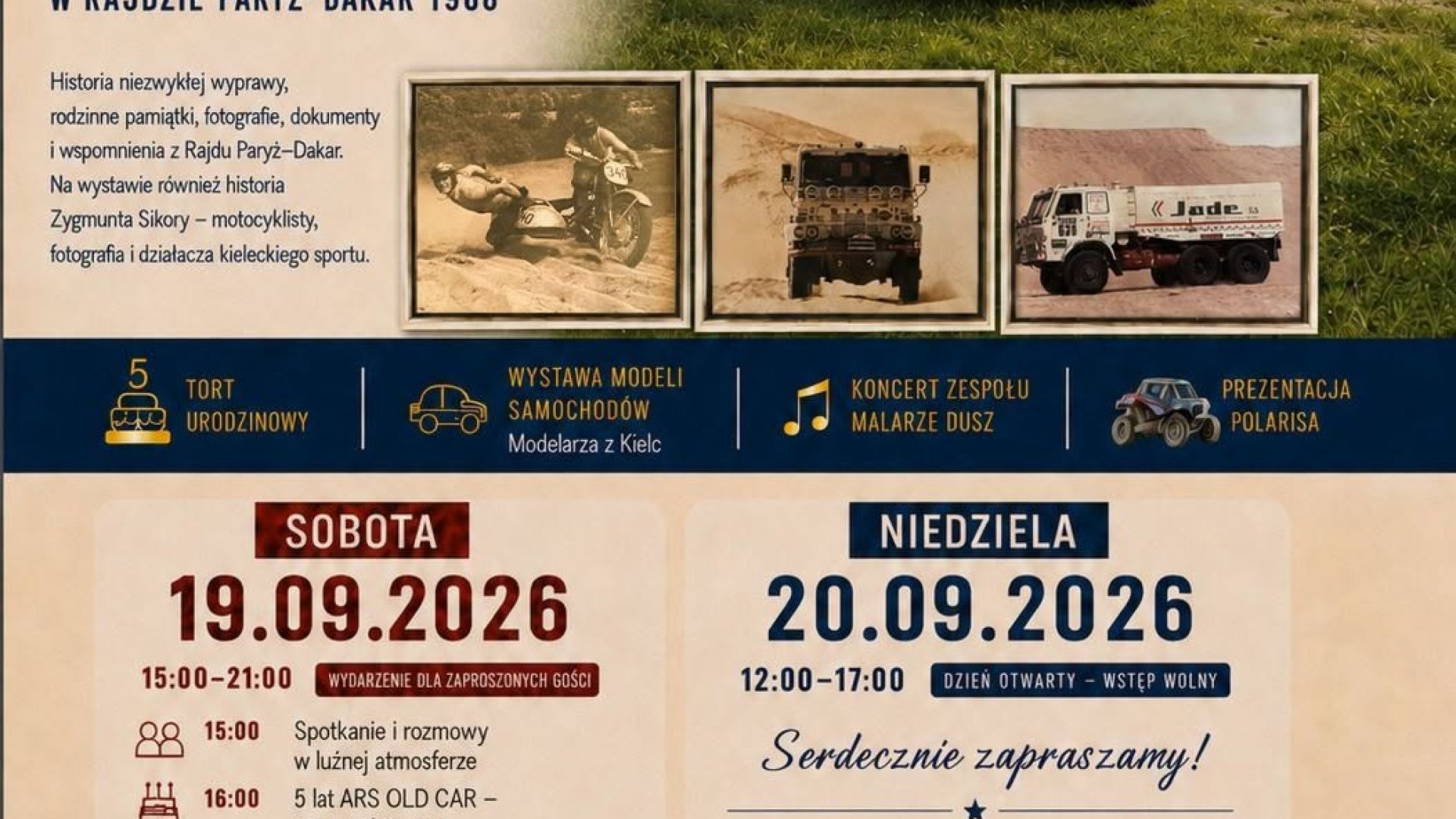 5 urodziny Ars Old Car w Wolicy