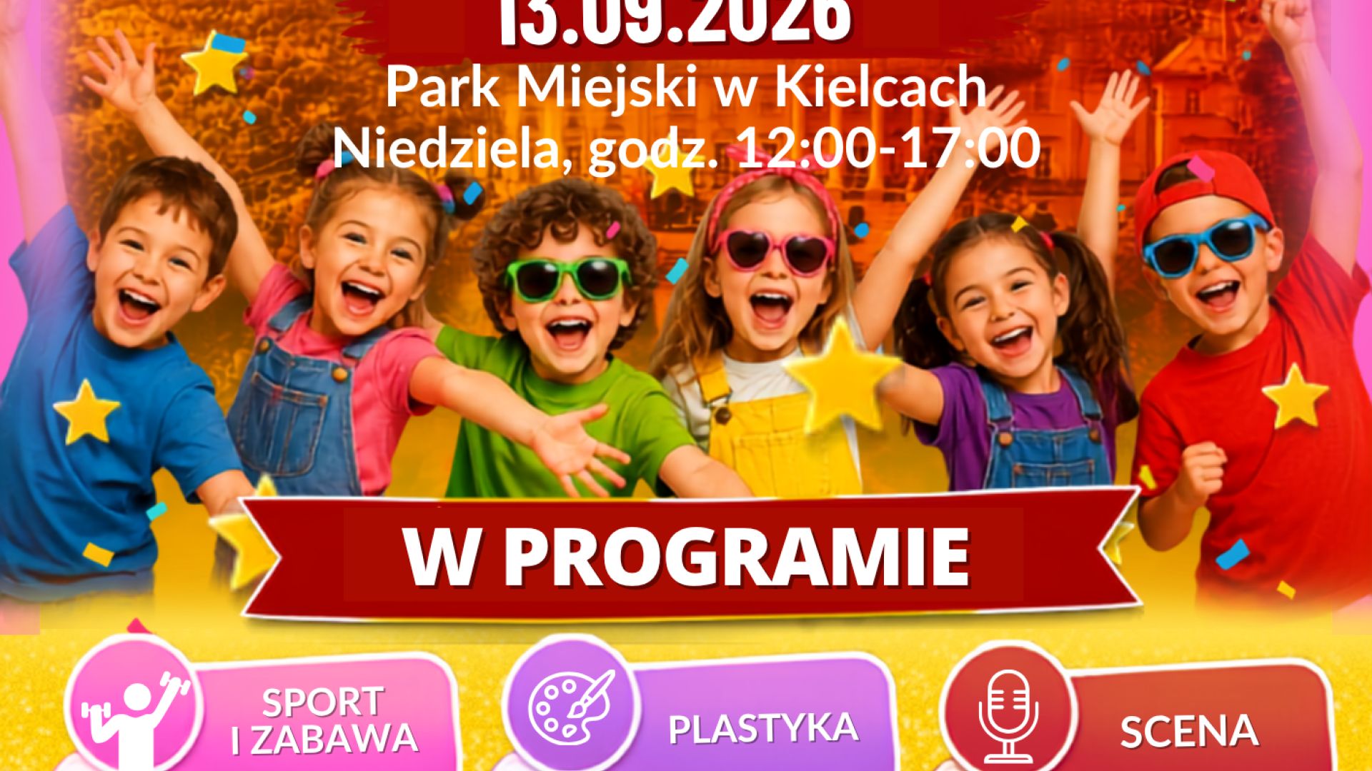 "Dziecięca Fabryka Radości" - piknik w Kielcach