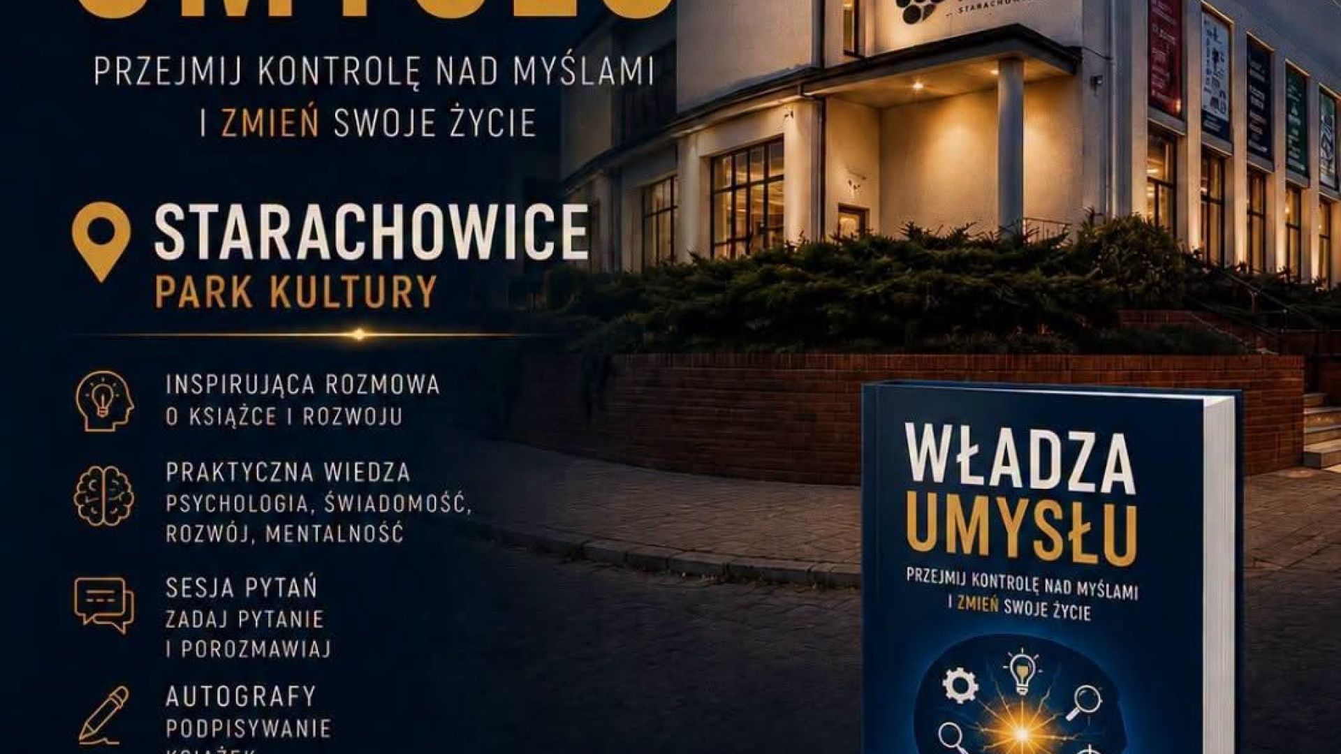 Spotkanie autorskie z Cyprianem Bukałą w Starachowicach
