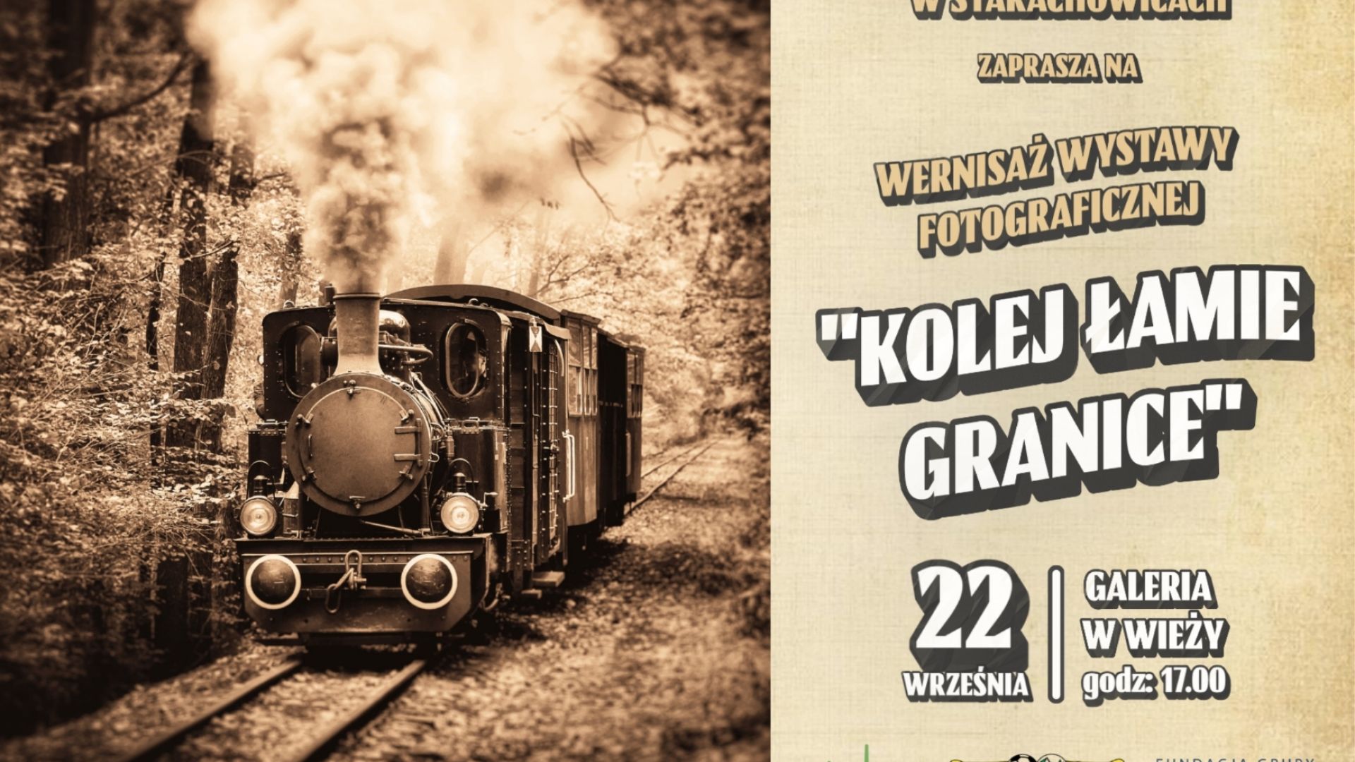 Wernisaż wystawy fotograficznej "Kolej łamie granice" w Starachowicach